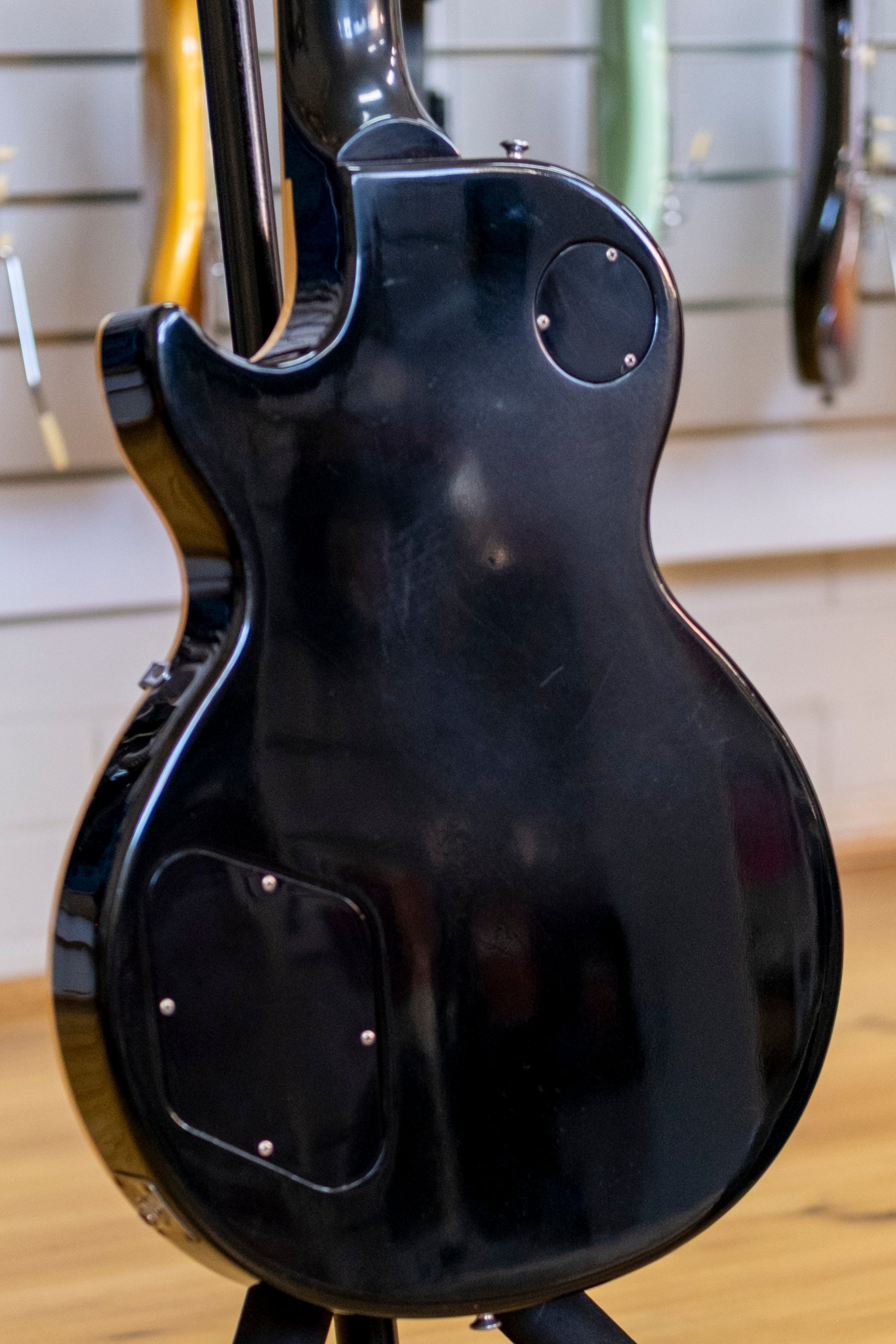 1992 Gibson Les Paul Standard Electric Guitar (Black)