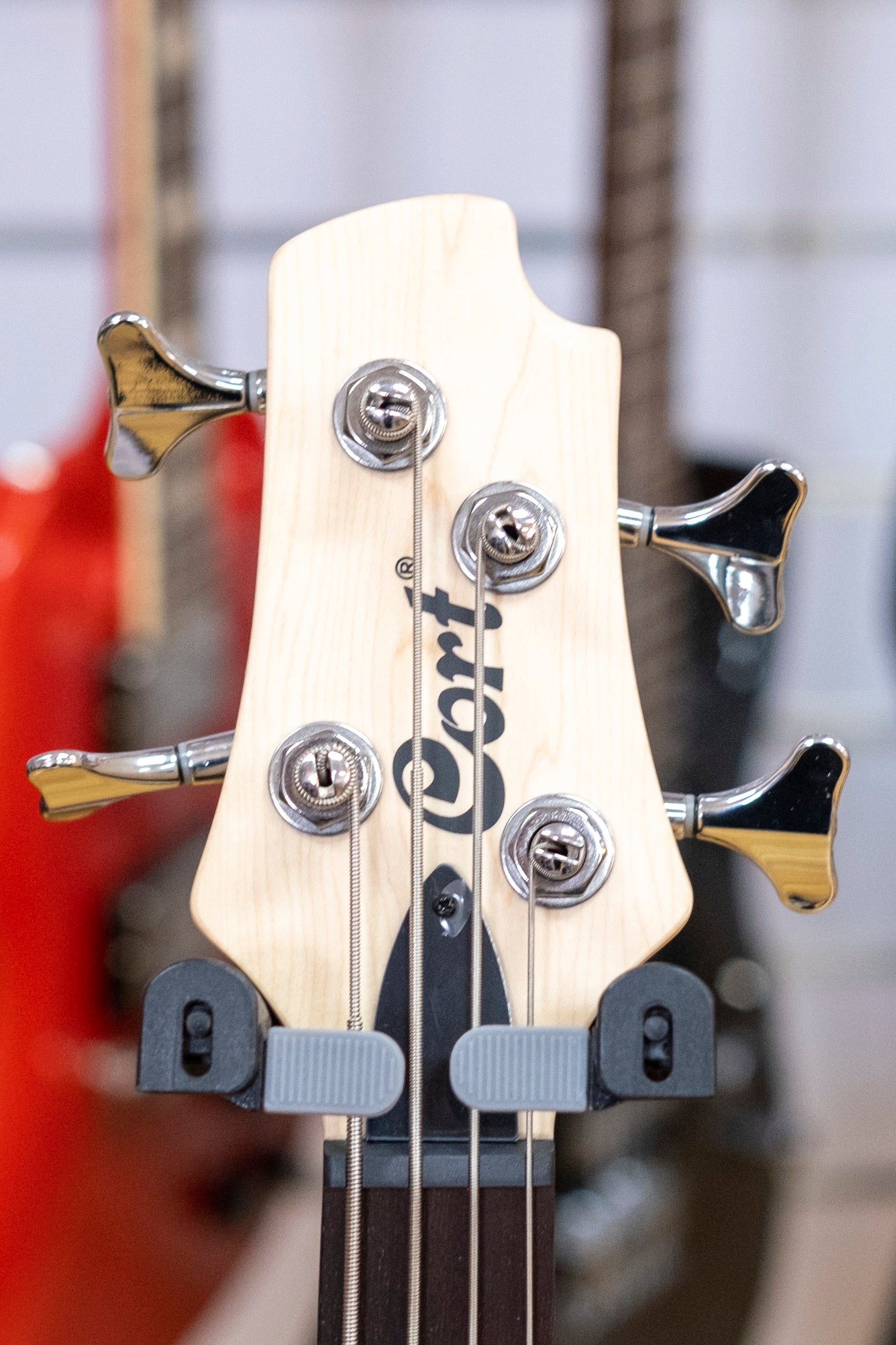 Cort Action PJ Bass Guitar (Open Pore Black)