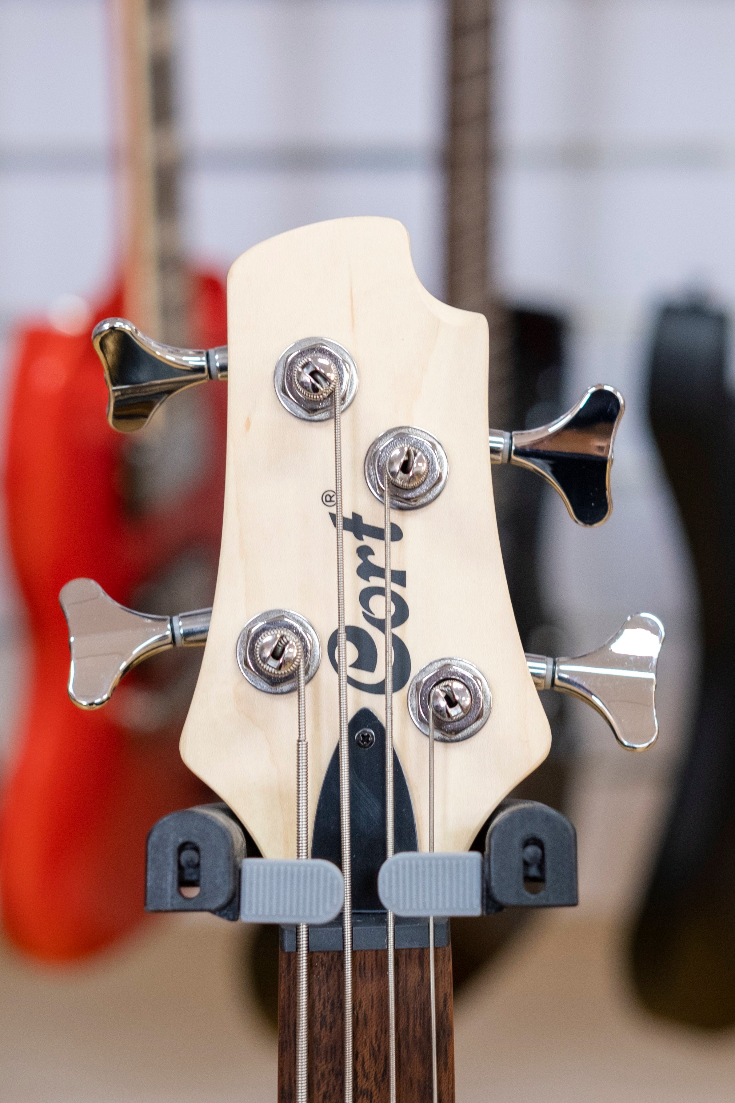 Cort Action PJ Bass Guitar (Open Pore Walnut)