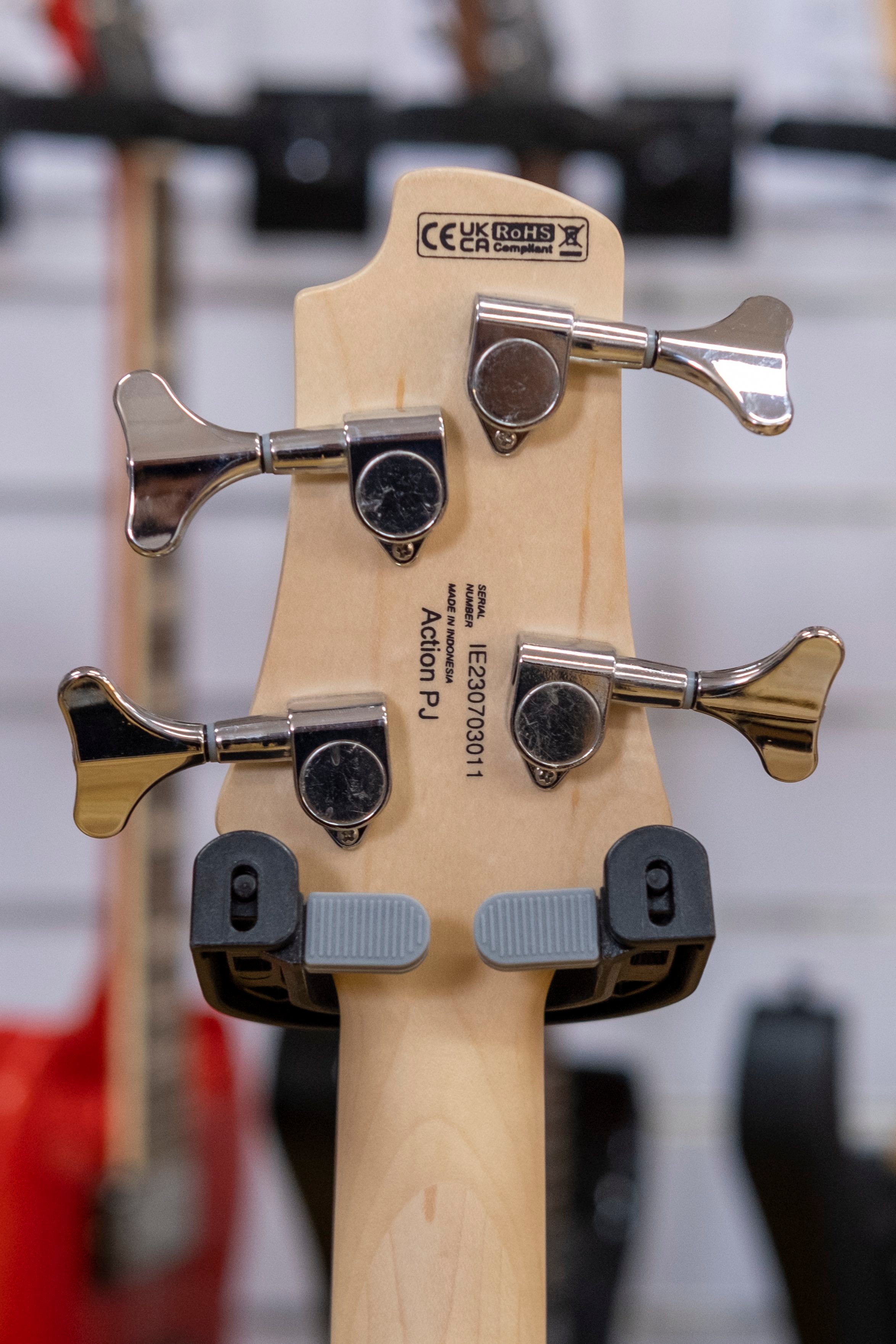 Cort Action PJ Bass Guitar (Open Pore Walnut)