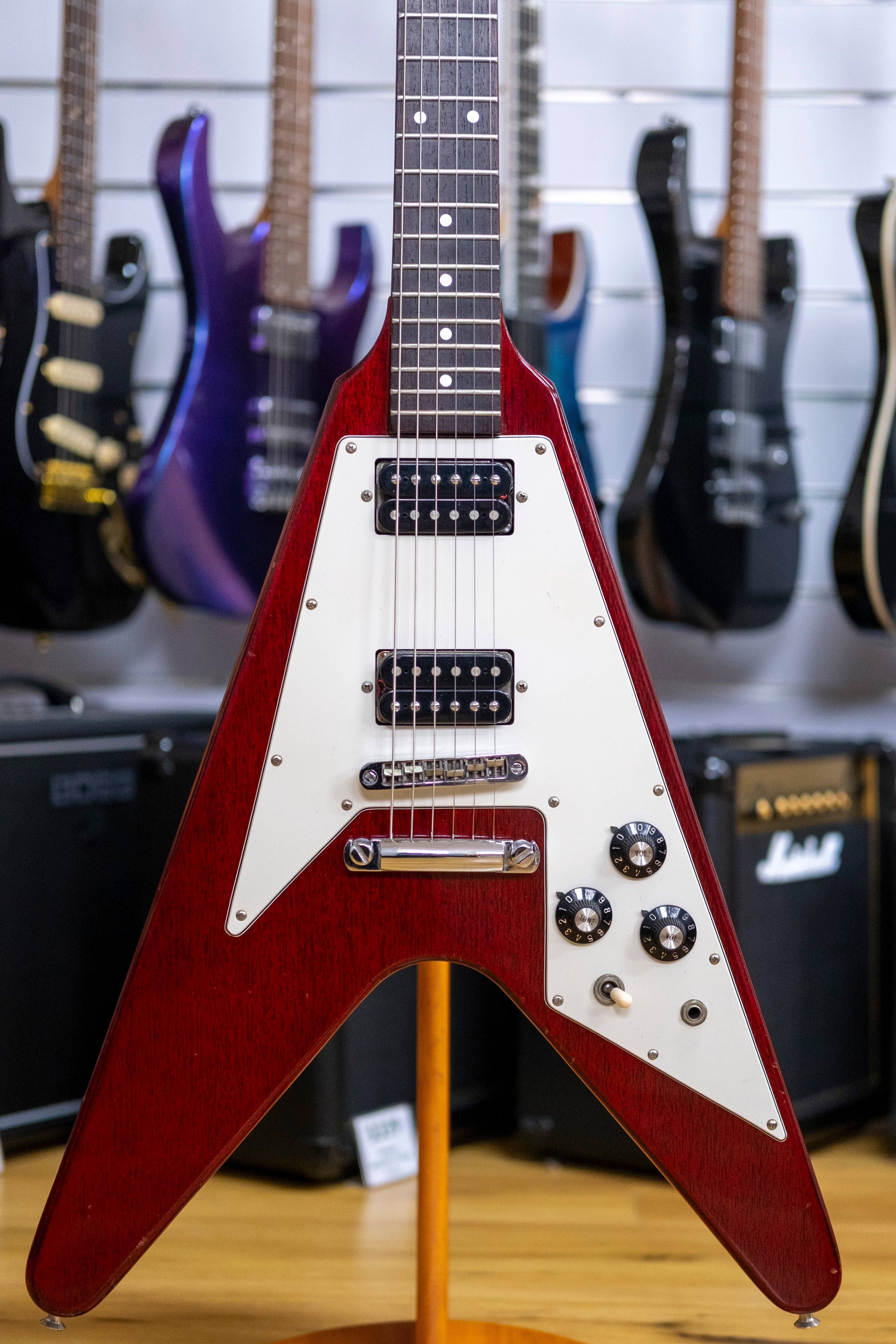 1978 Greco FV-600 'Flying V' Electric Guitar with Hardcase