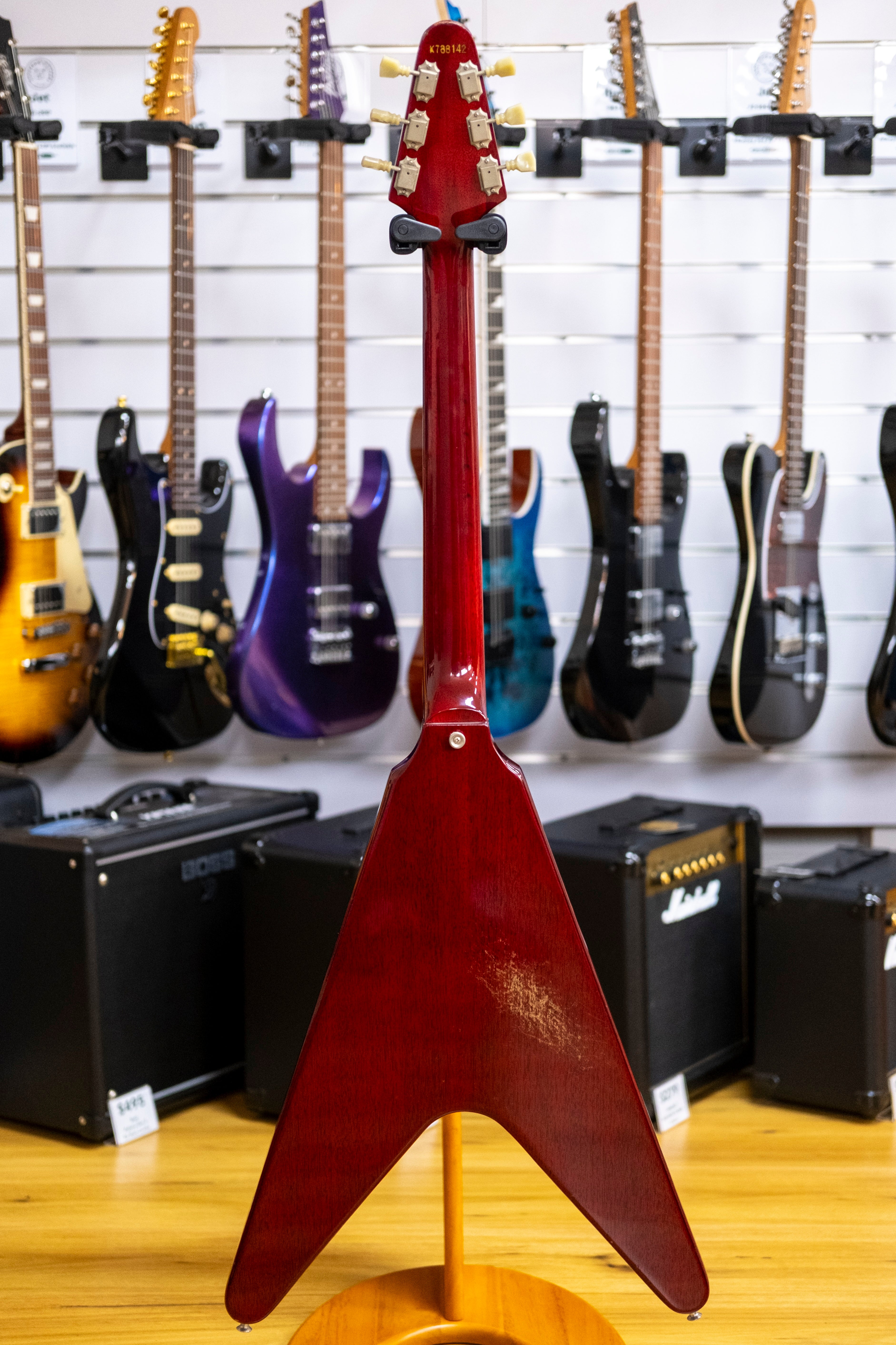 1978 Greco FV-600 'Flying V' Electric Guitar with Hardcase