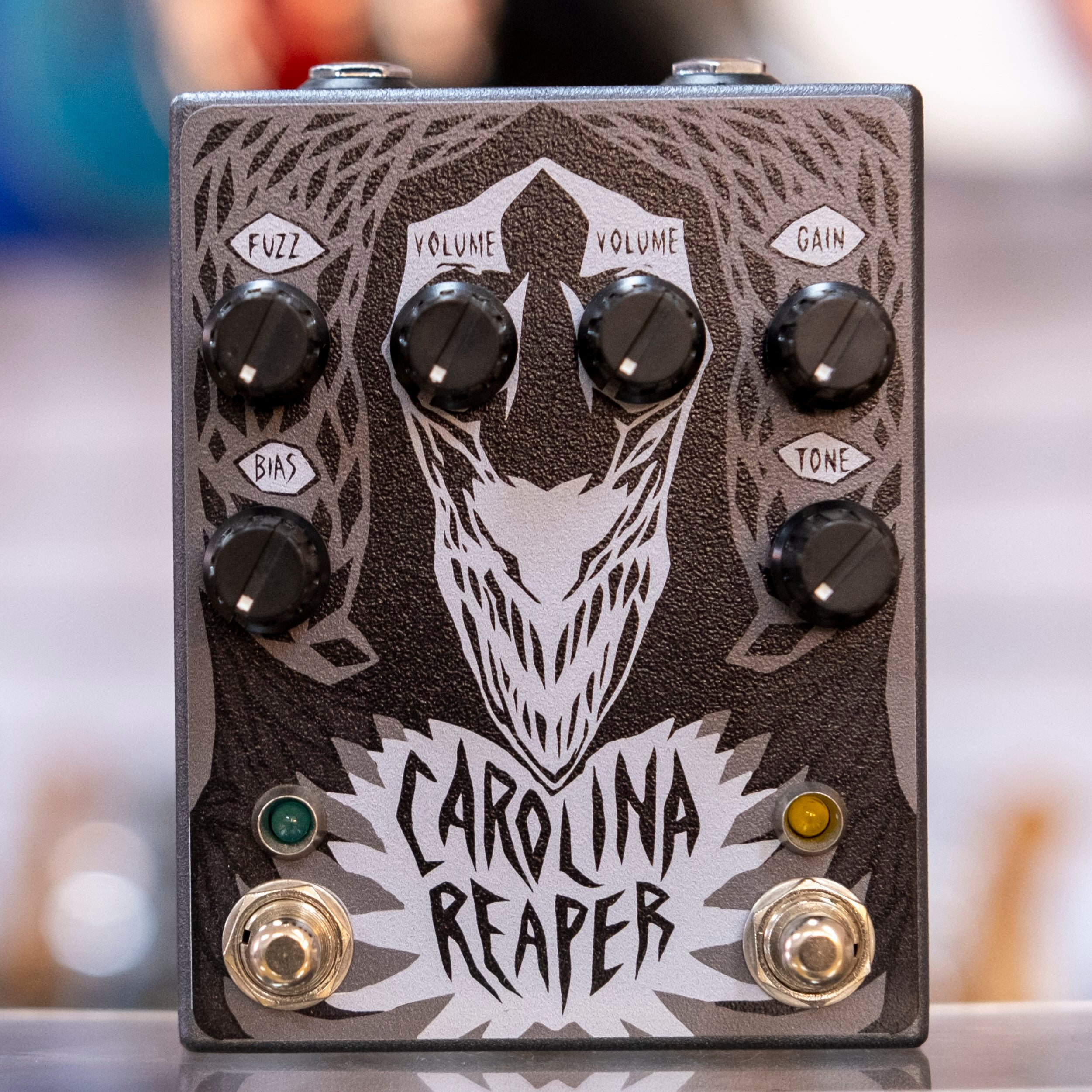 Haunted Labs Carolina Reaper Dual Overdrive and Fuzz Pedal