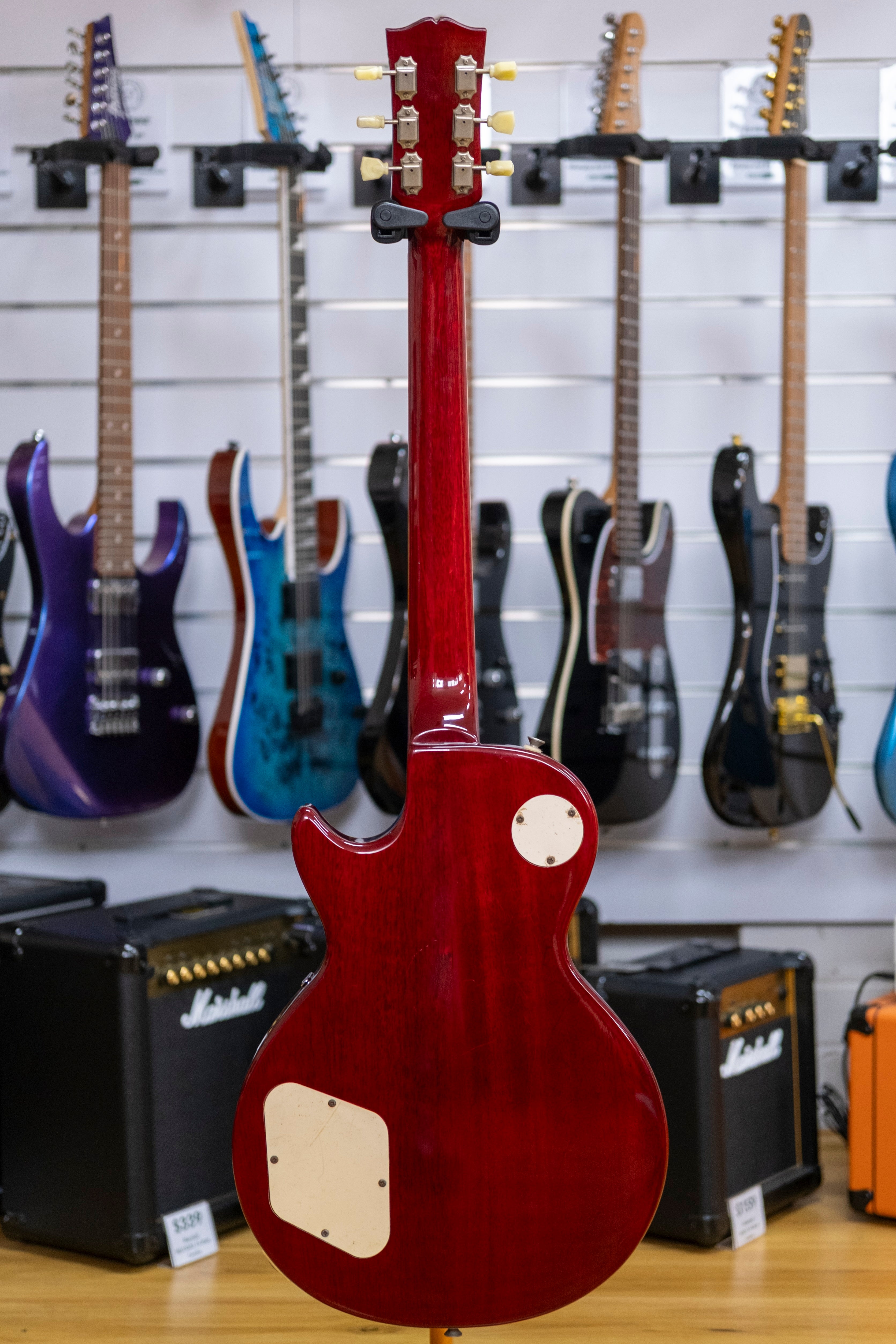 1990's Greco EG59-60 'LP' Plain Top Electric Guitar (Cherry Sunburst)