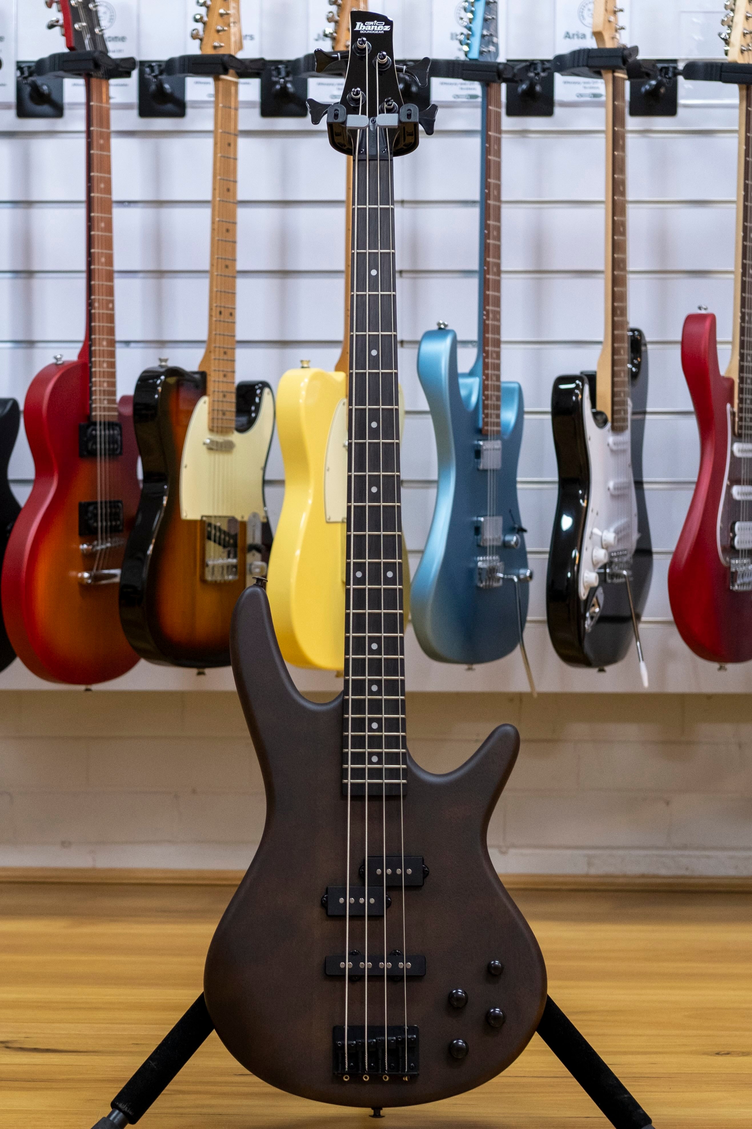 Ibanez SR Gio Series Bass Guitar (Walnut Flat)