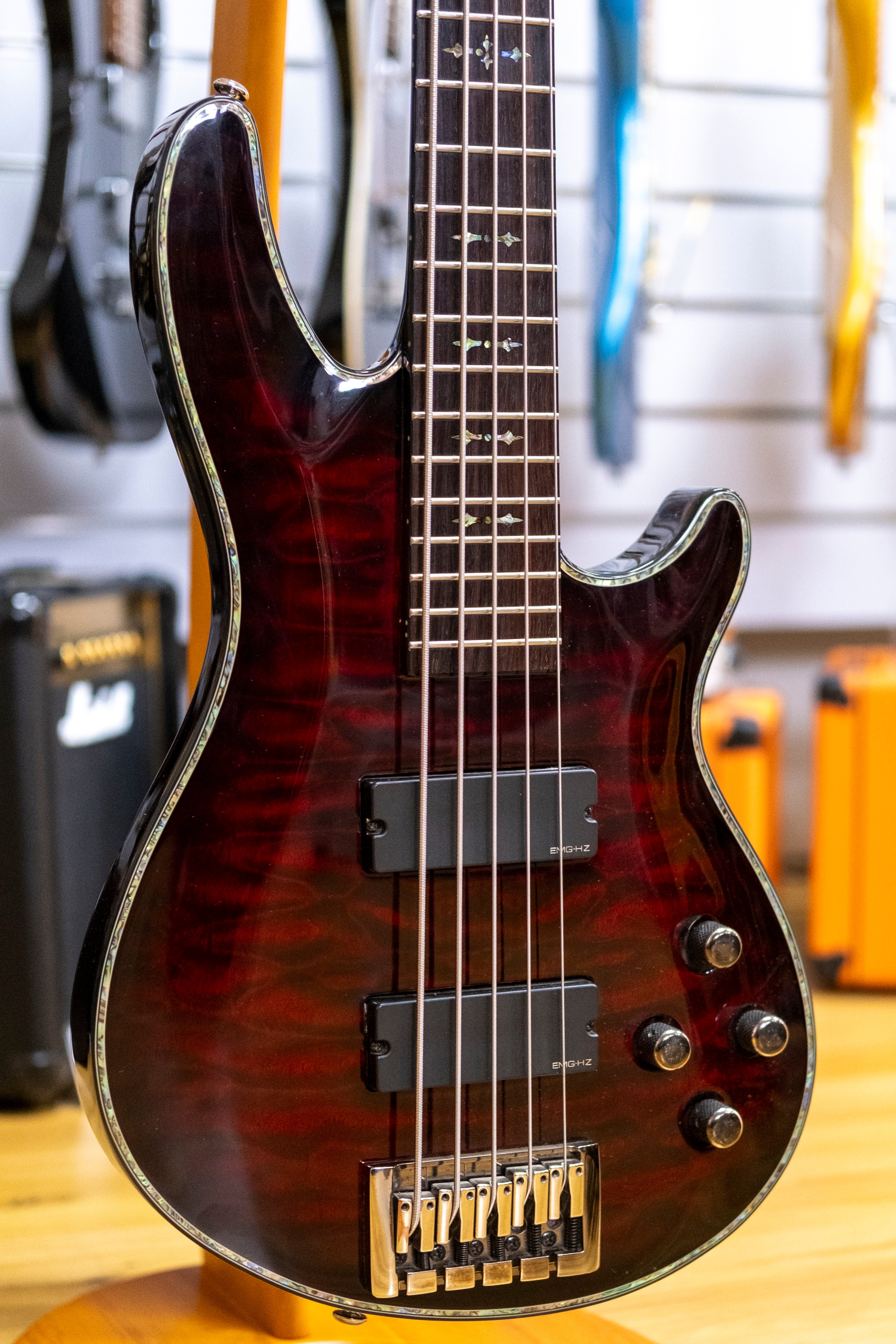 Schecter Diamond Series Hellrasier Extreme 5-String Bass Guitar (Pre-Owned)