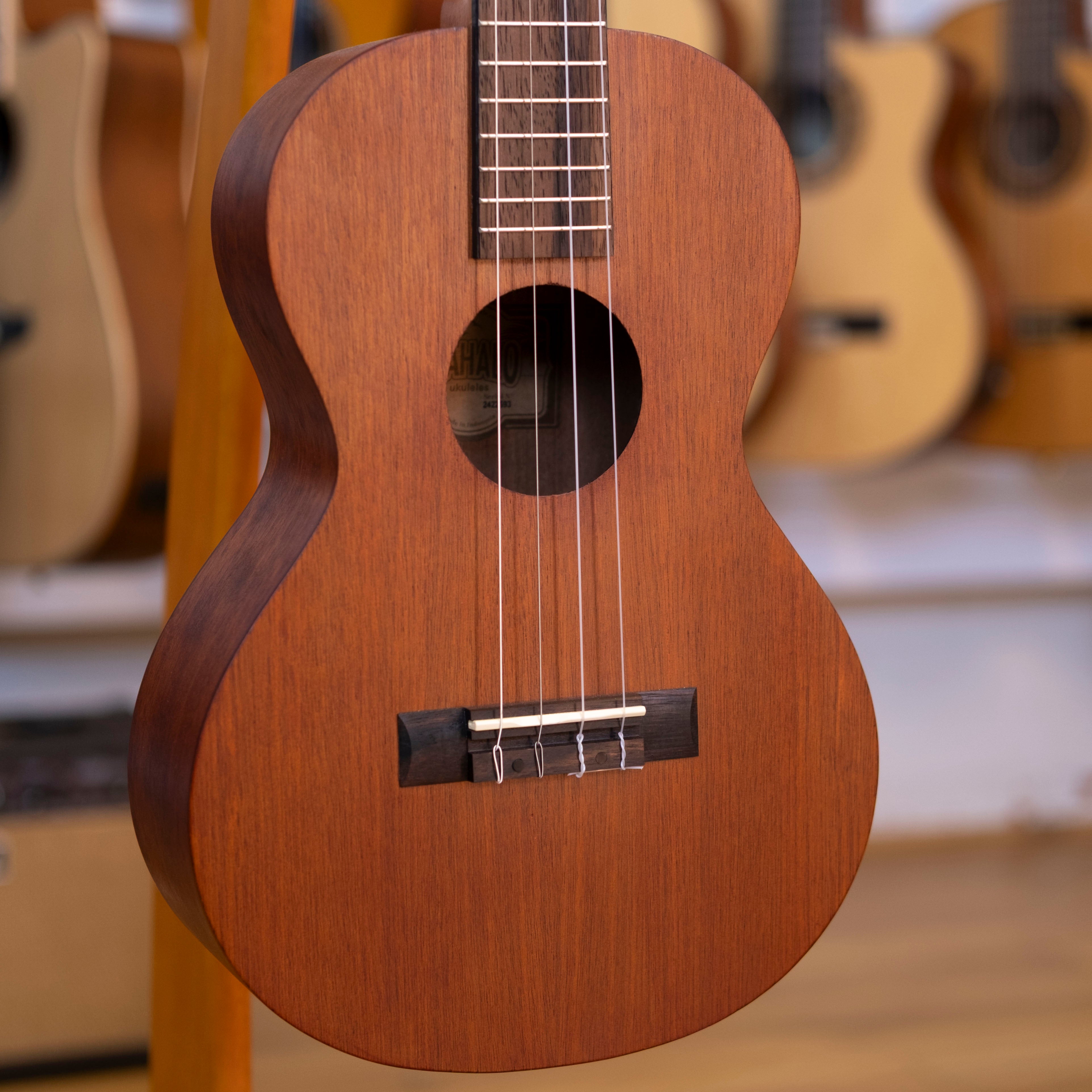 Mahalo Java Series Baritone Ukulele (Transparent Brown)