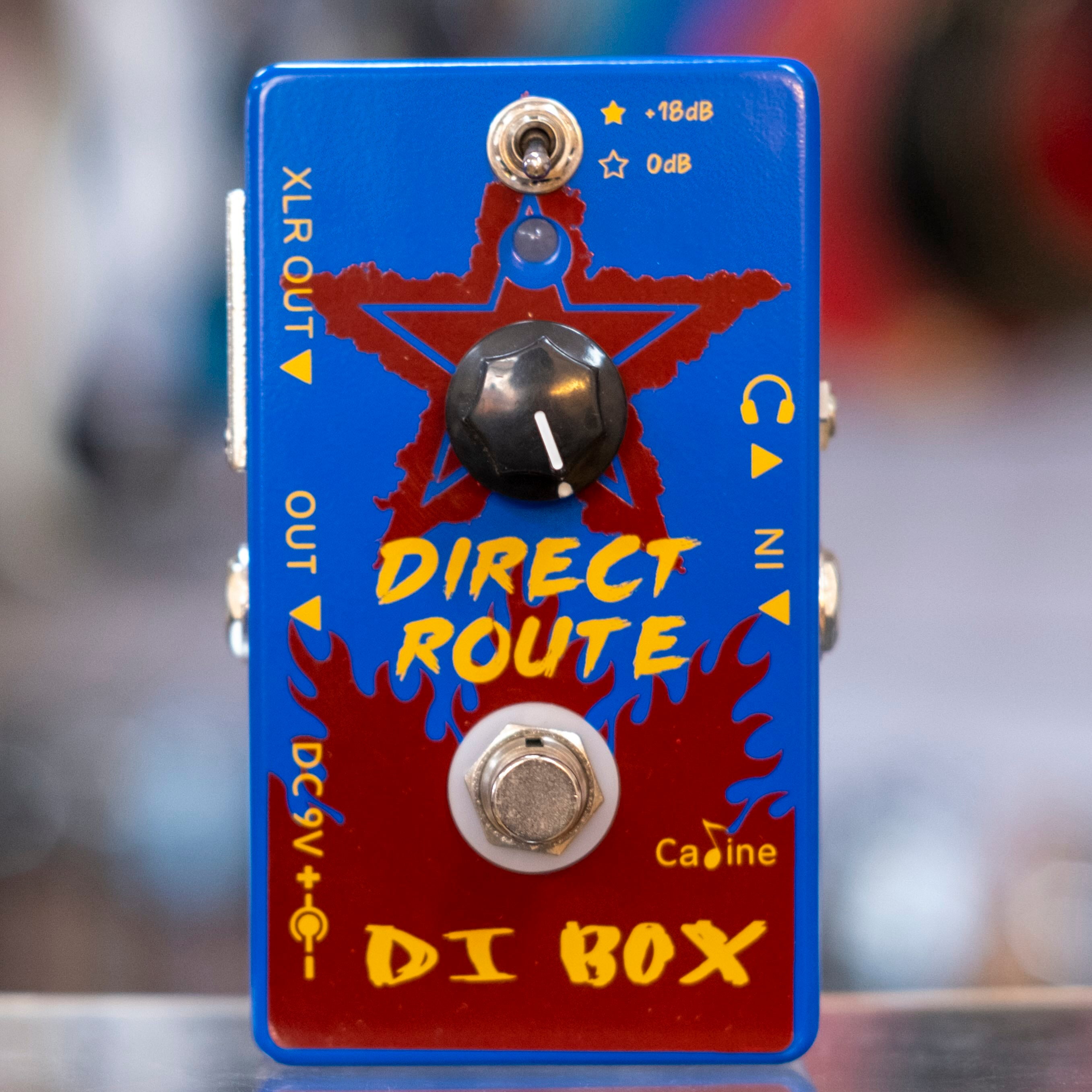 Caline CP-64 Direct Route DI Box and Headphone Amp for Guitar and Bass