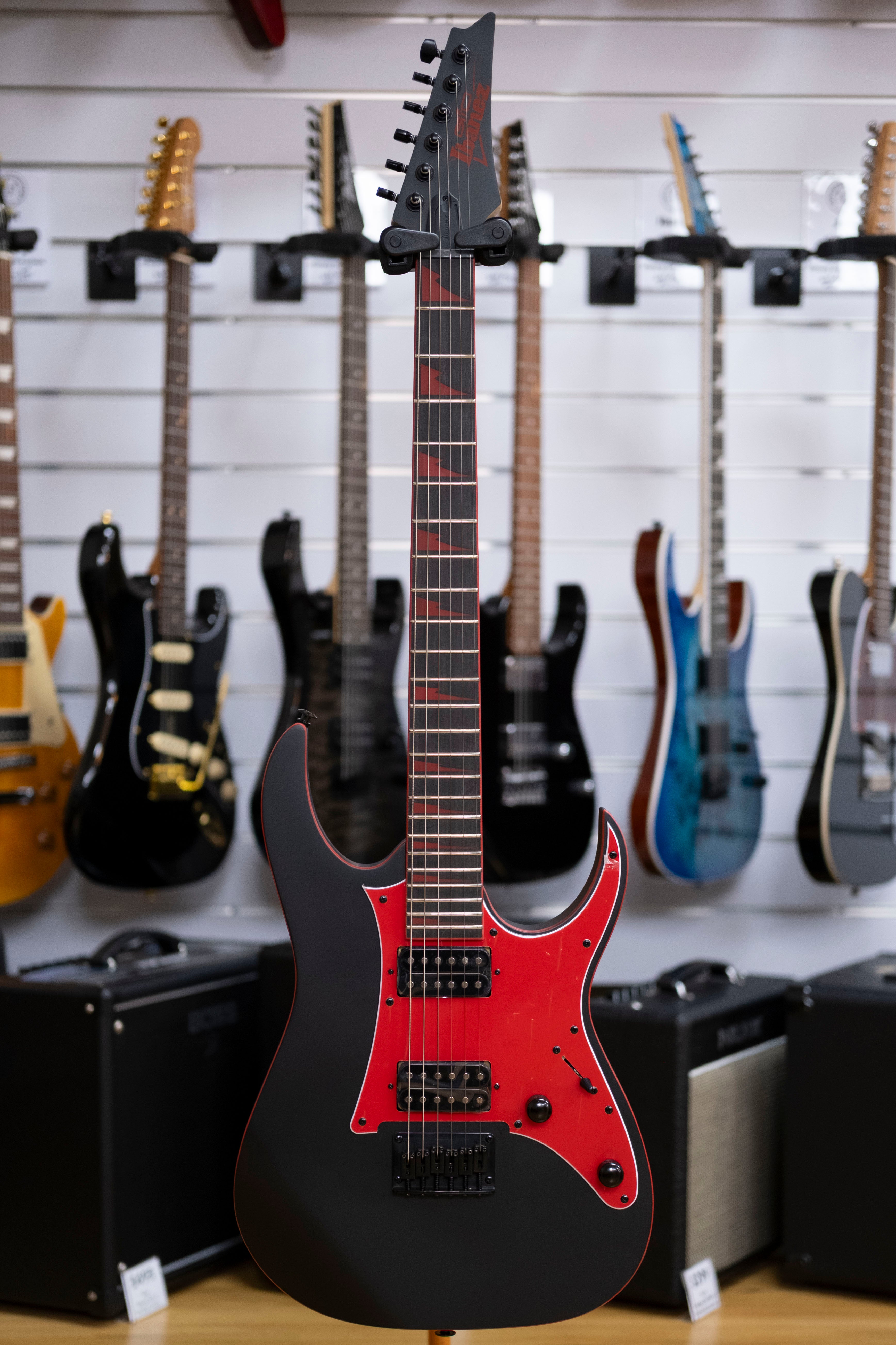 Ibanez Gio RG131DX Electric Guitar (Black Flat)