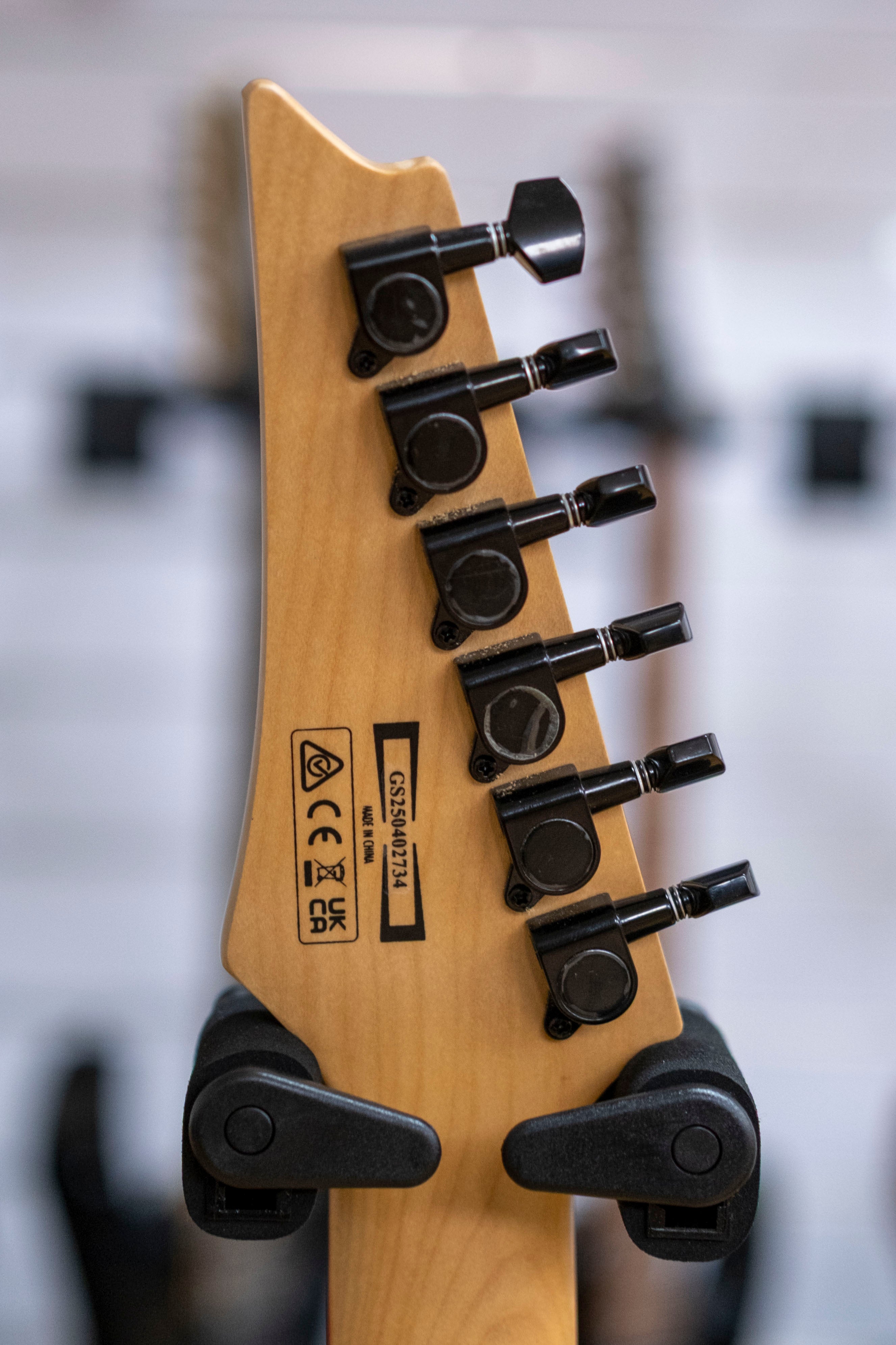 Ibanez Gio RG131DX Electric Guitar (Black Flat)