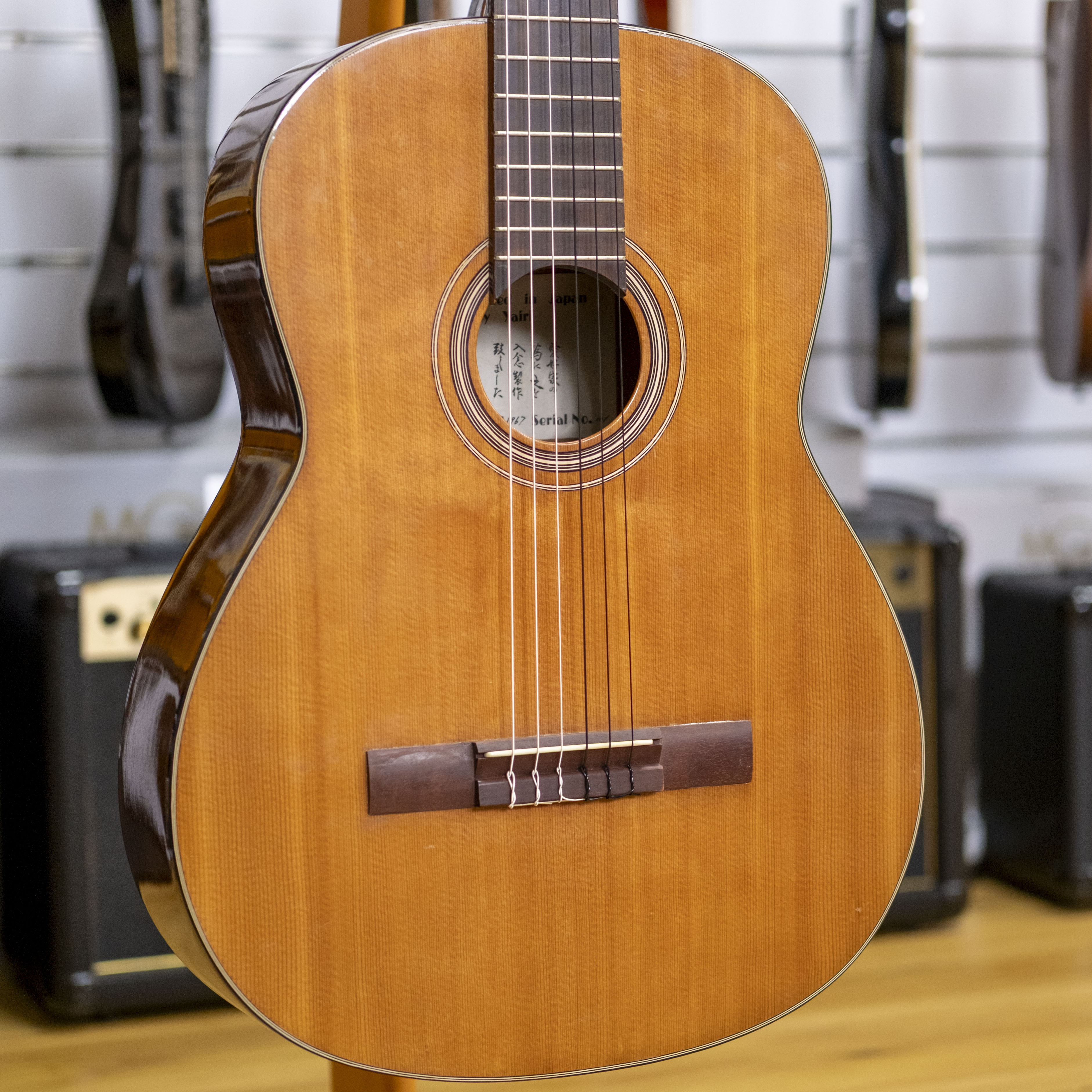 1967 Yairi No.250 Classical Guitar with Hardcase