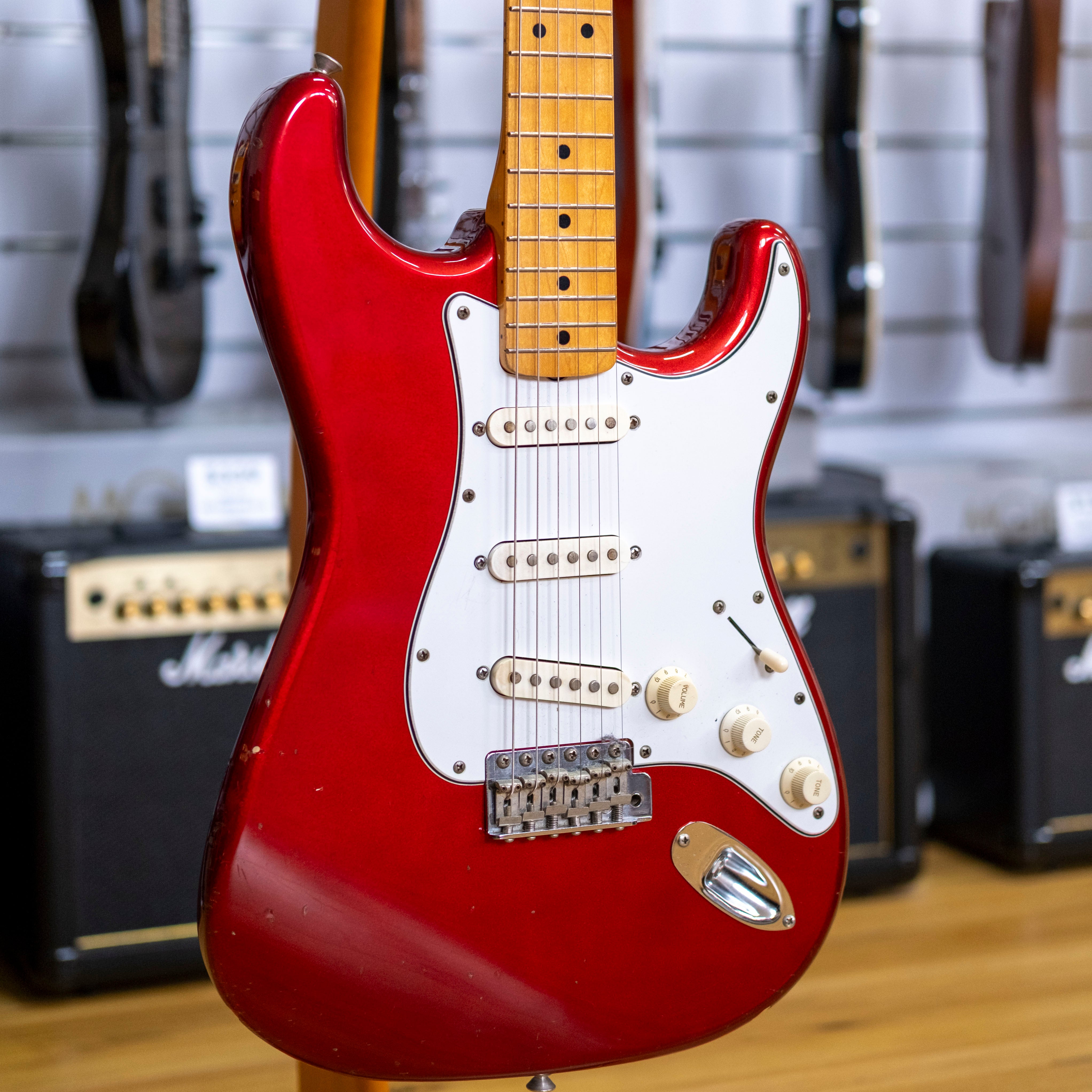1980's Fernandes RST-60 Electric Guitar (Candy Apple Red)