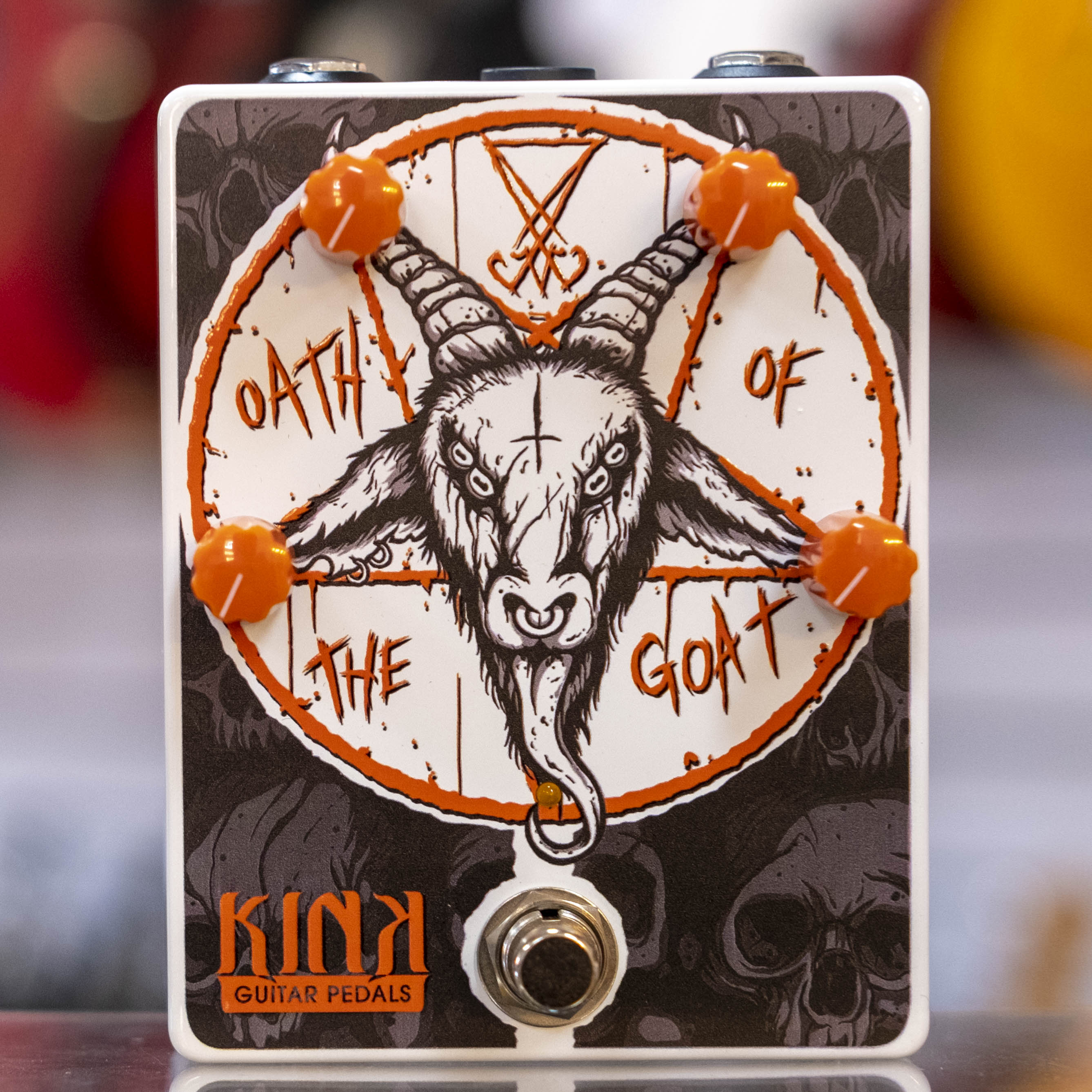 Kink Guitar Pedals Oath of the Goat Distortion Pedal