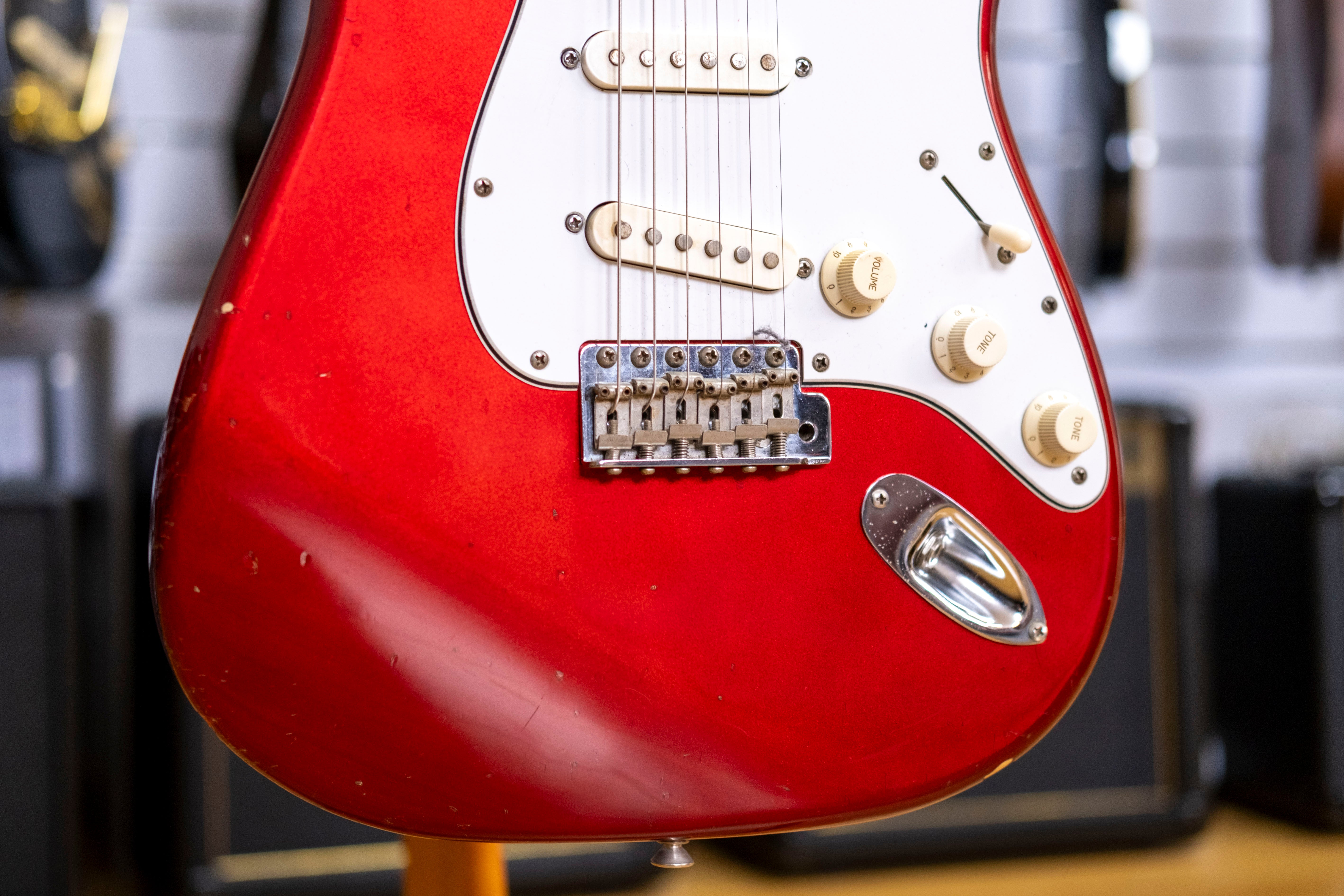 Fernandes RST-60 Electric Guitar (Candy Apple Red) (Pre-Owned, 1980's