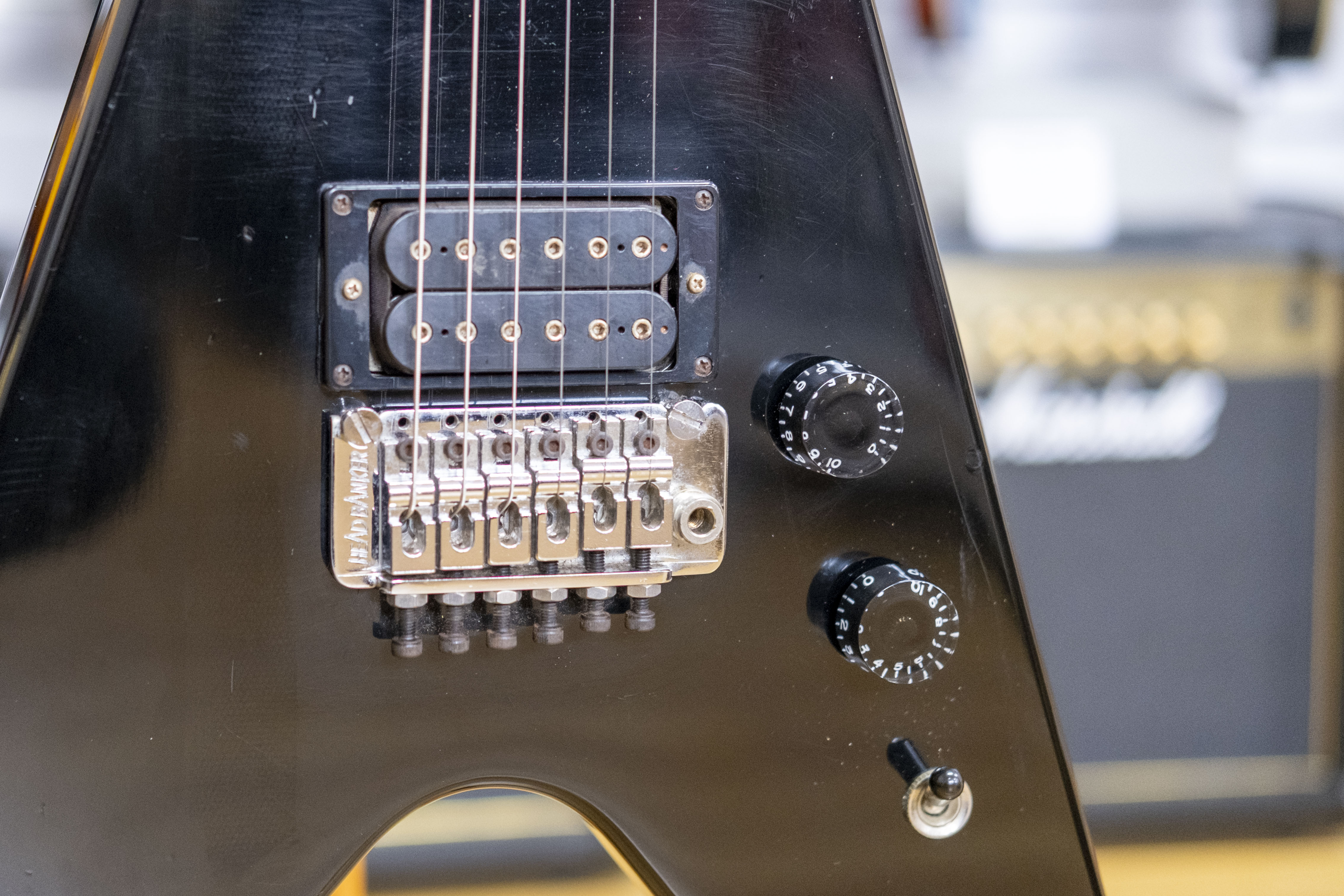 1980's Fernandes The Function BSV-60 Electric Guitar (Black)