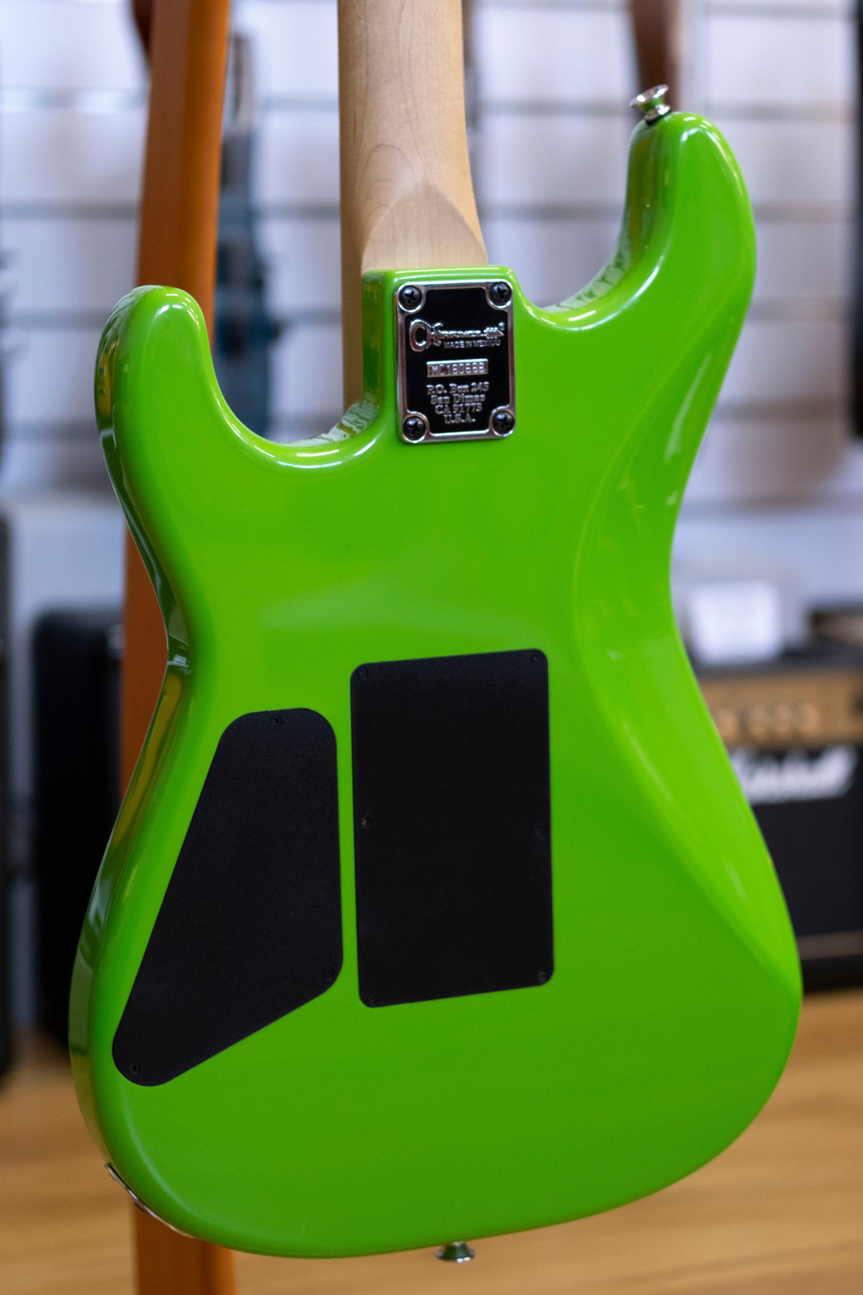 2016 Charvel San Dimas 1 Electric Guitar (Slime Green)