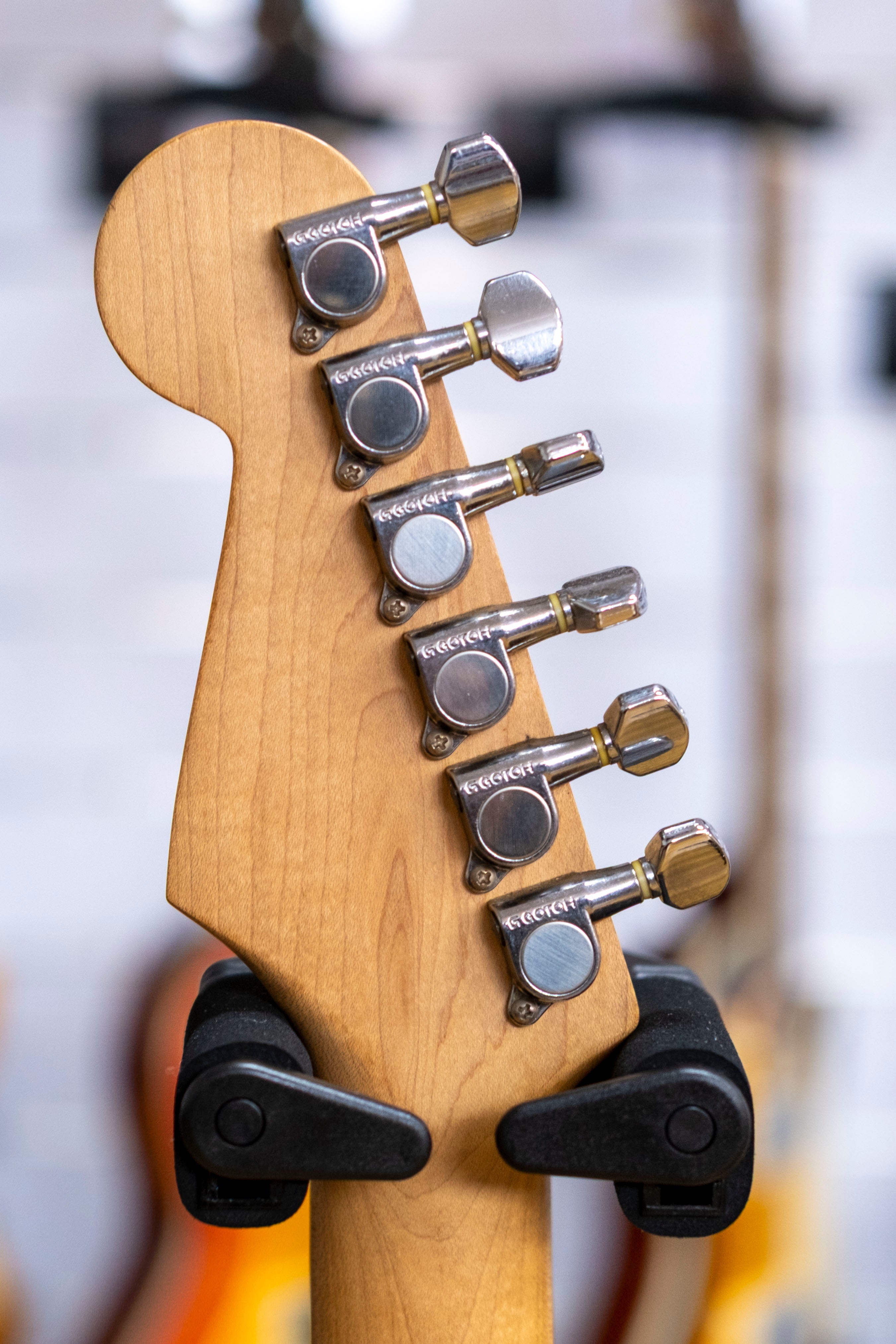 1994 Squier by Fender Silver Series MIJ Stratocaster Electric Guitar (3-Tone Sunburst)