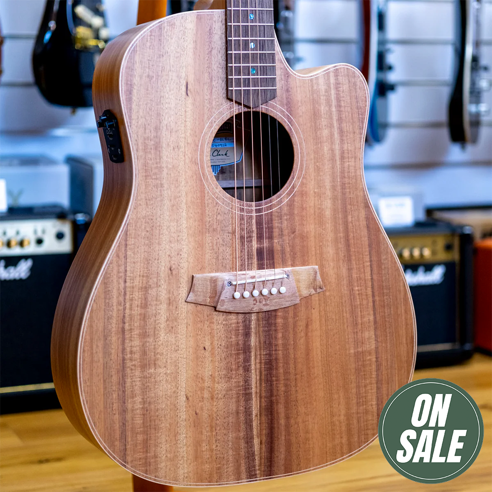 Cole Clark FL2EC Dreadnought Acoustic Electric Guitar (Blackwood)