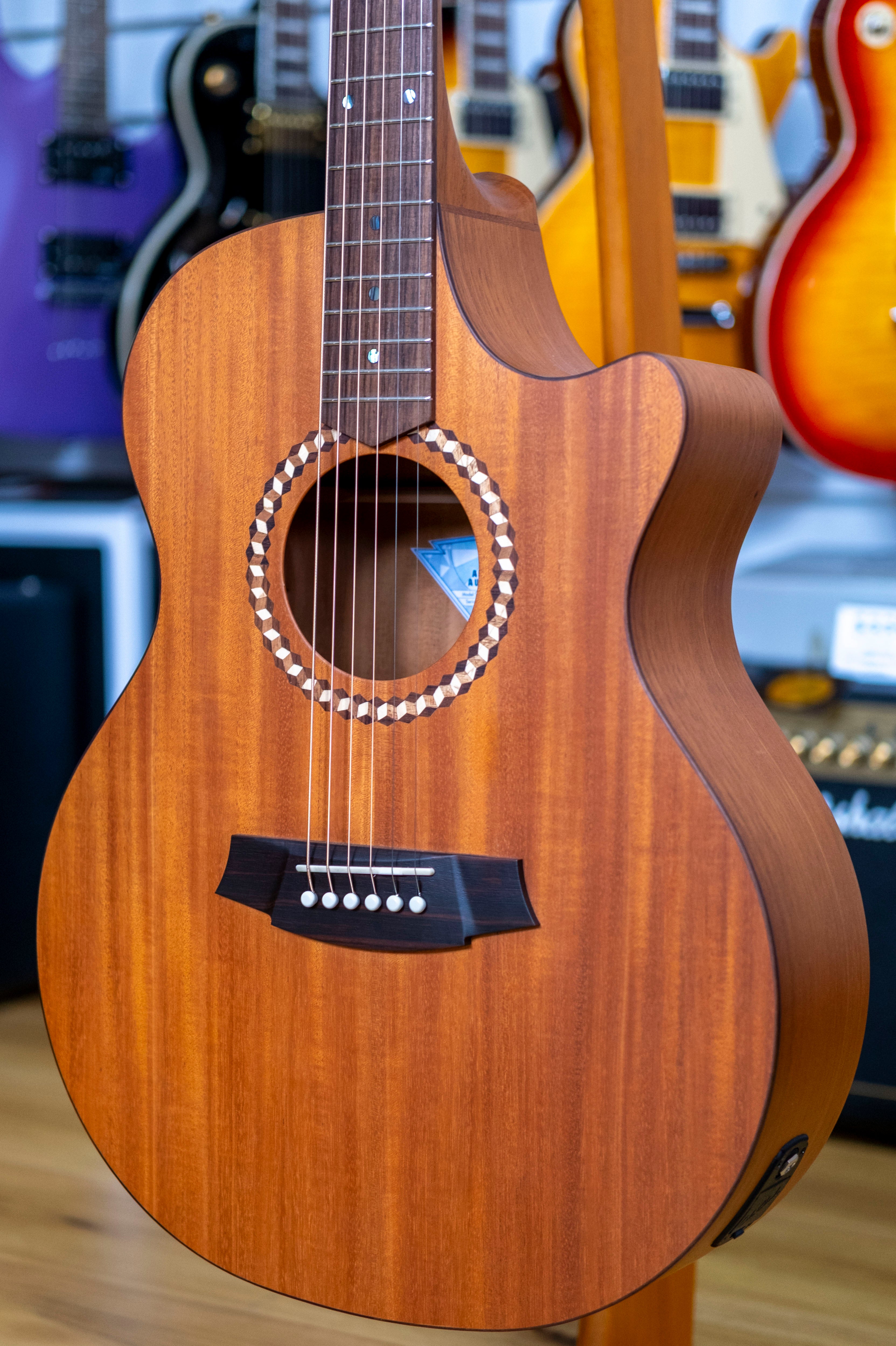 Cole Clark Studio Recording Acoustic Electric Guitar (Mahogany)