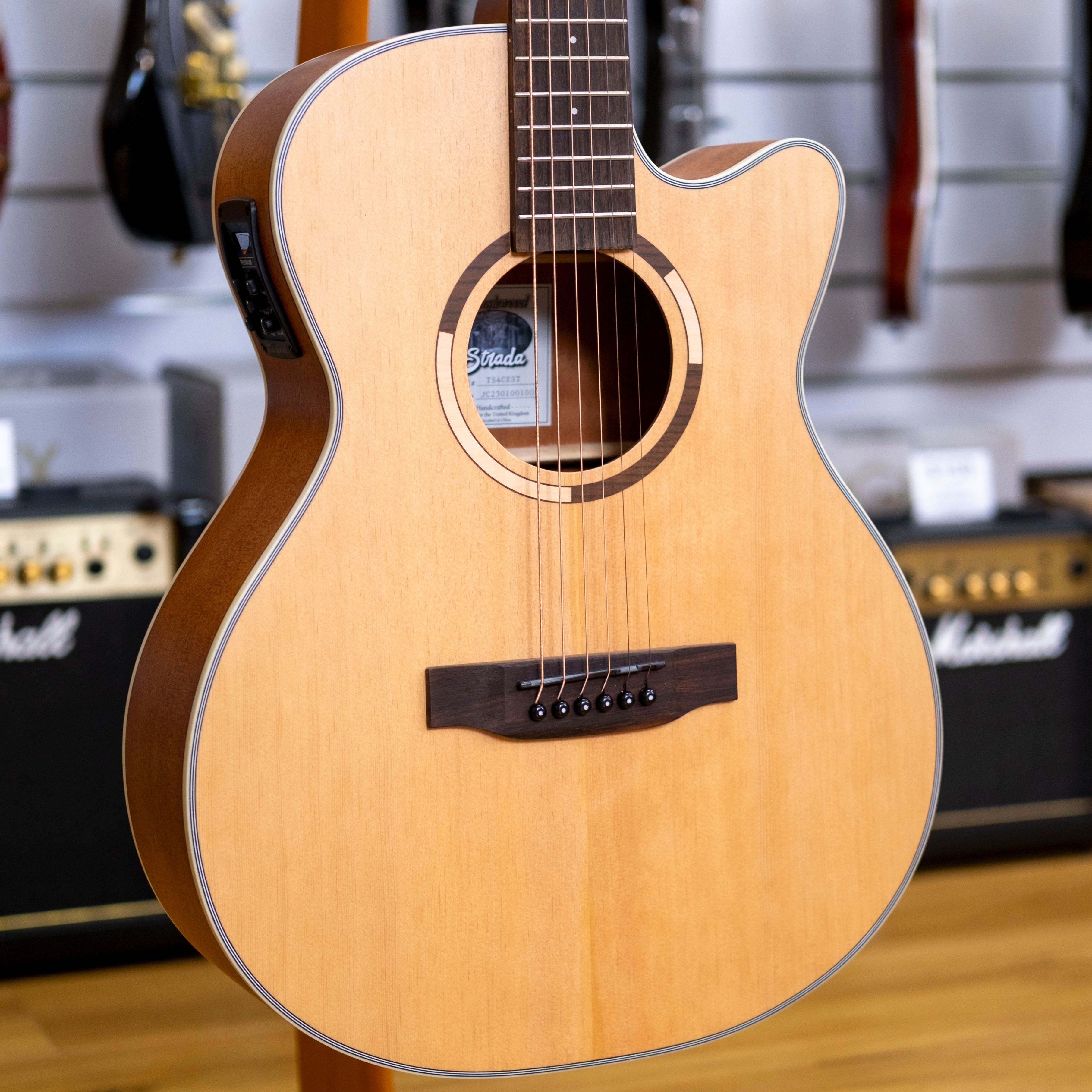 Tanglewood Strada Limited Edition Super Folk Acoustic Electric Guitar (Spruce)