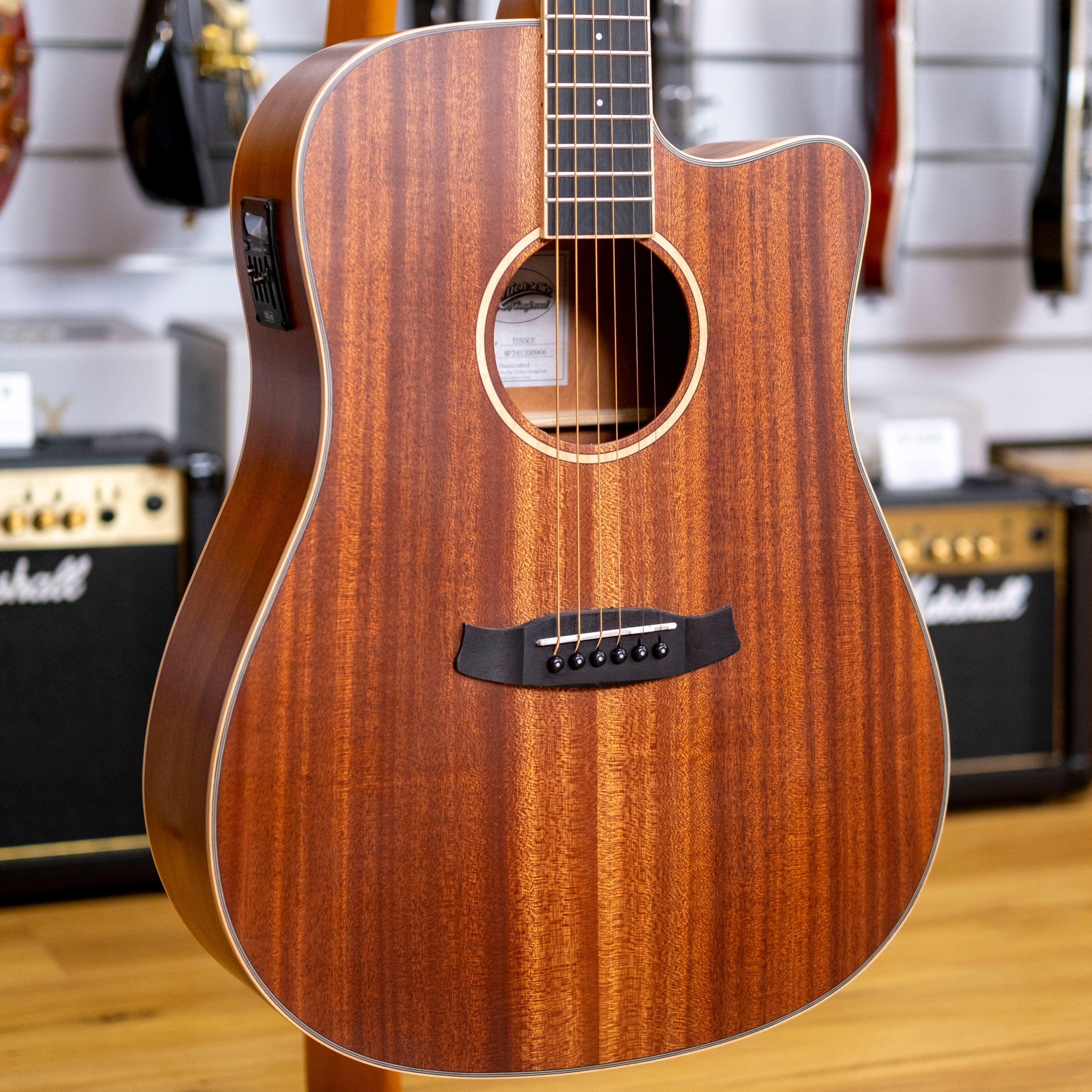 Tanglewood Union Series Dreadnought Acoustic Electric Guitar (Mahogany)