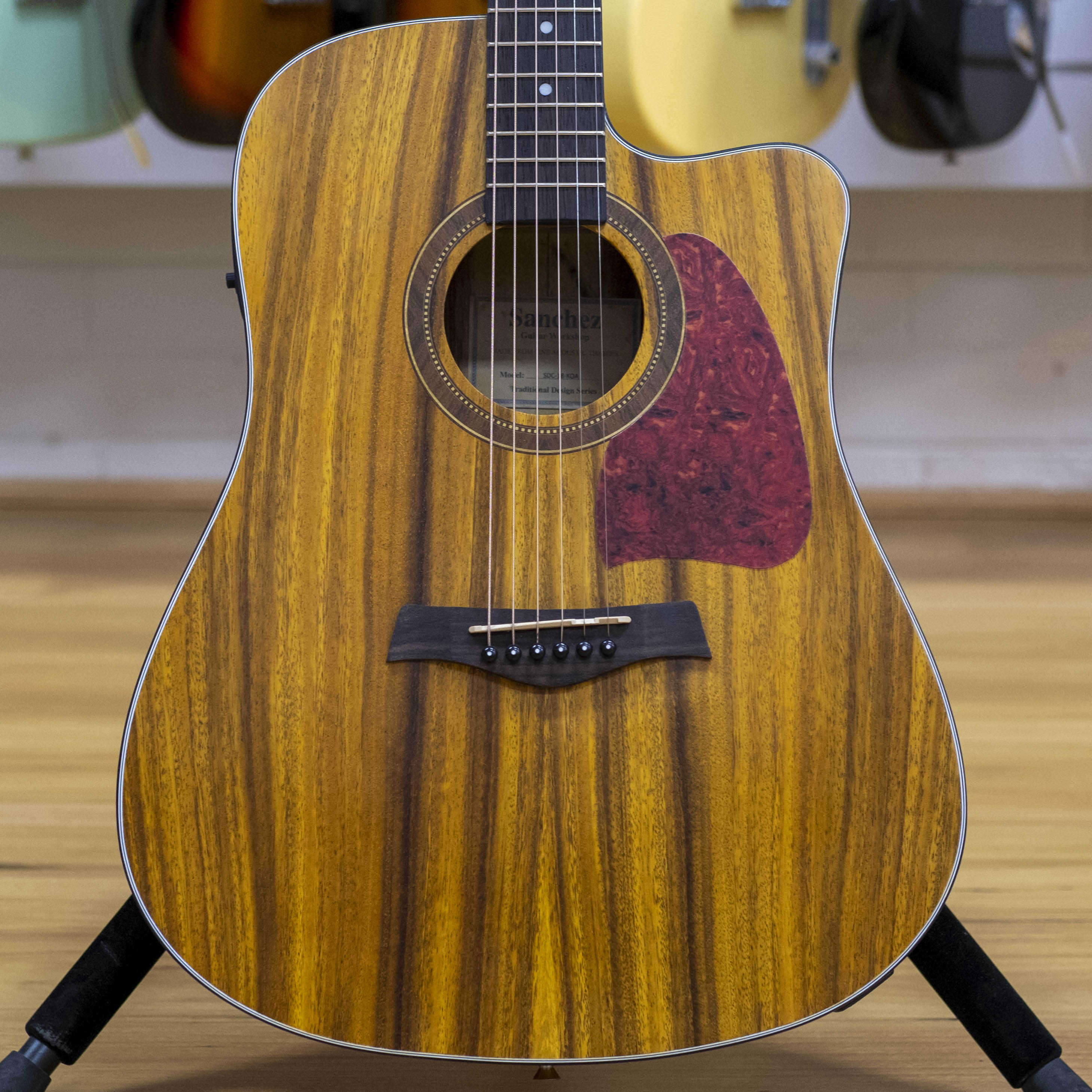 Sanchez dreadnought acoustic guitar discount
