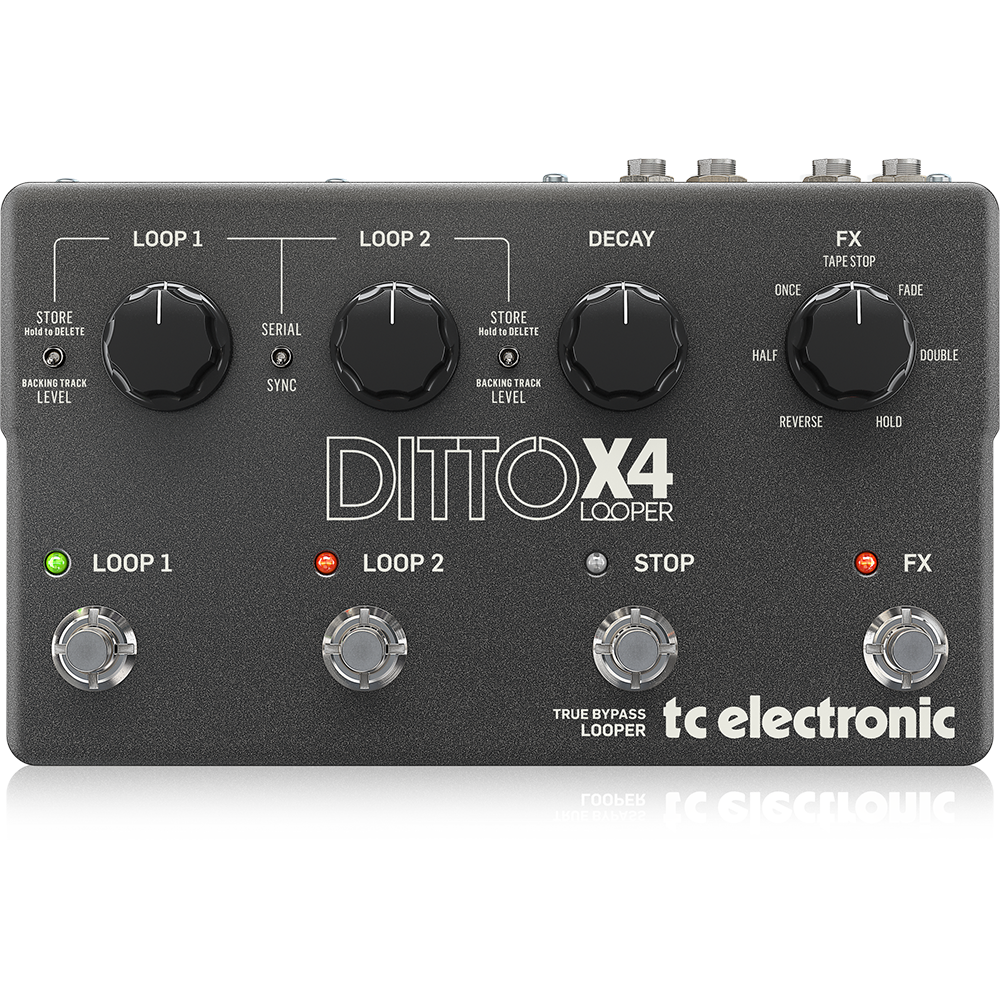 TC Electronic Ditto X4 Looper Loop Pedal