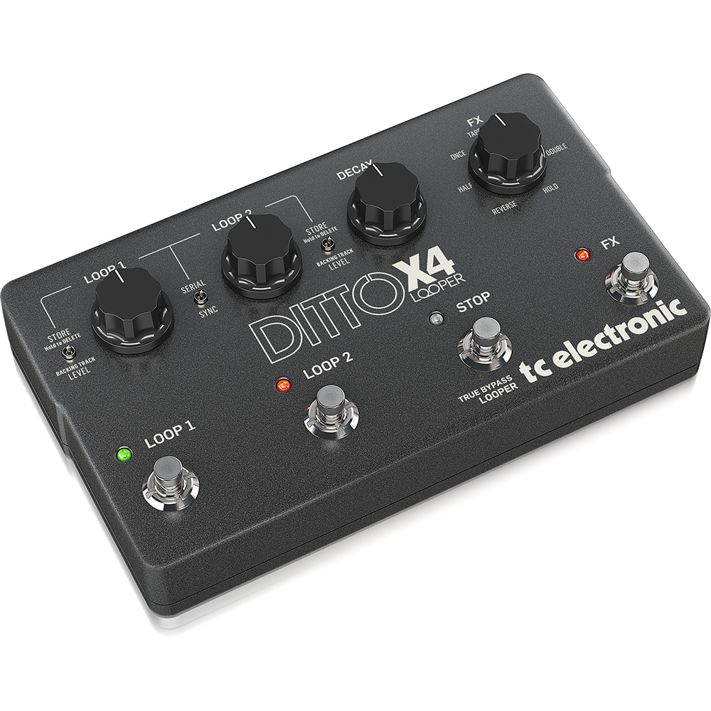 TC Electronic Ditto X4 Looper Loop Pedal