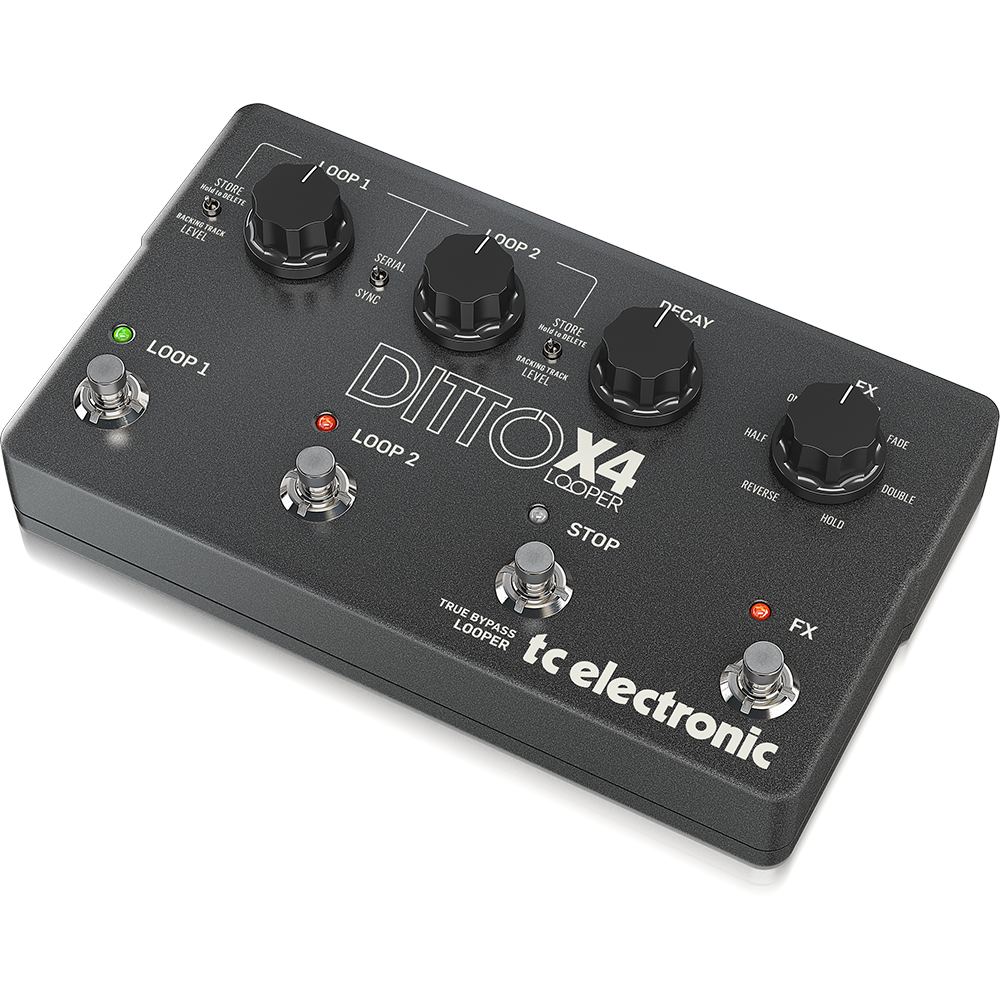 TC Electronic Ditto X4 Looper Loop Pedal