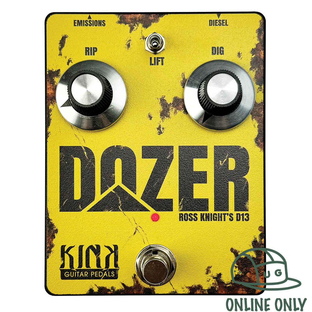 Kink Guitar Pedals Dozer Ross Knight's D13 Fuzz Pedal