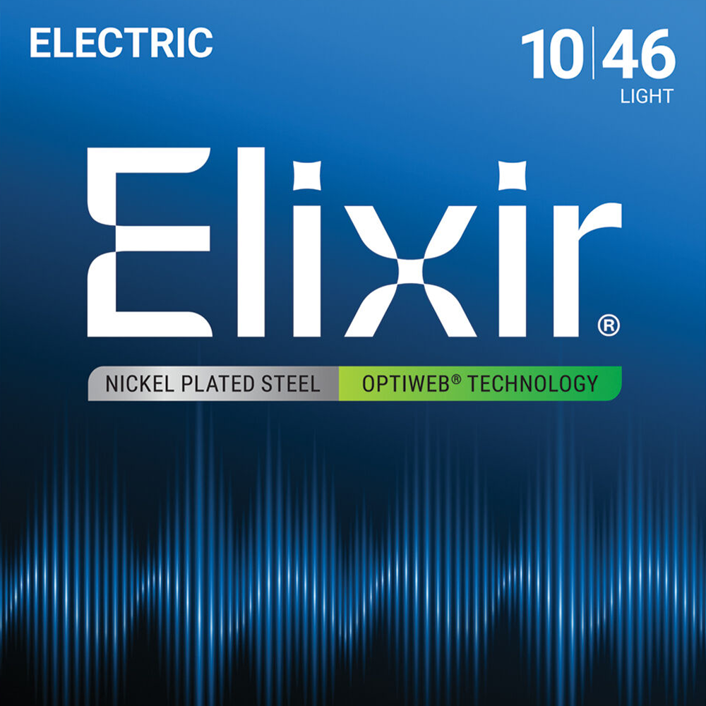 Elixir Optiweb Light Electric Guitar Strings (10/46)