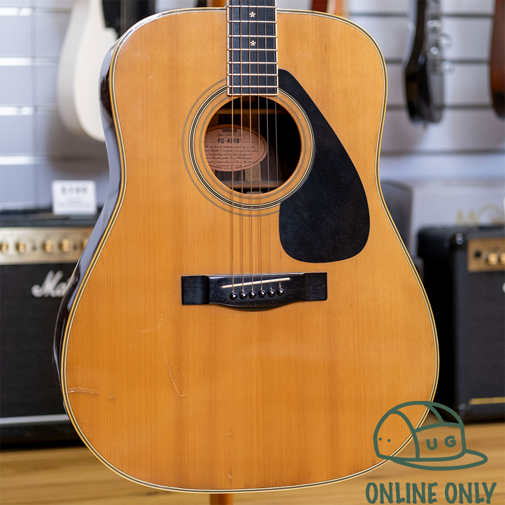 Yamaha FG-401B Dreadnought Acoustic Guitar (Pre-Owned, 1970's MIJ)