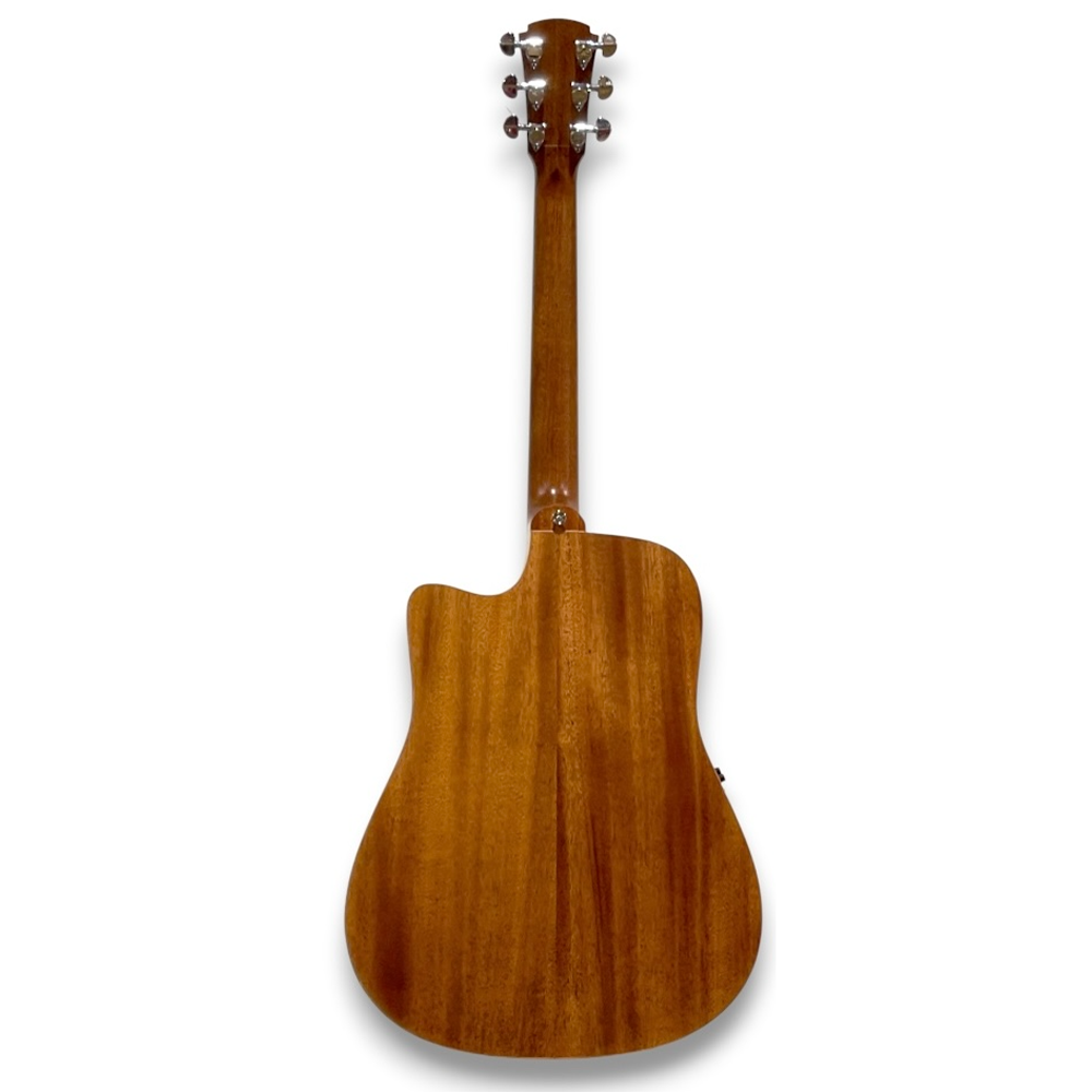 Cole Clark Studio FL Dreadnought Acoustic Electric Guitar with Deluxe Gig Bag (All Solid Mahogany)