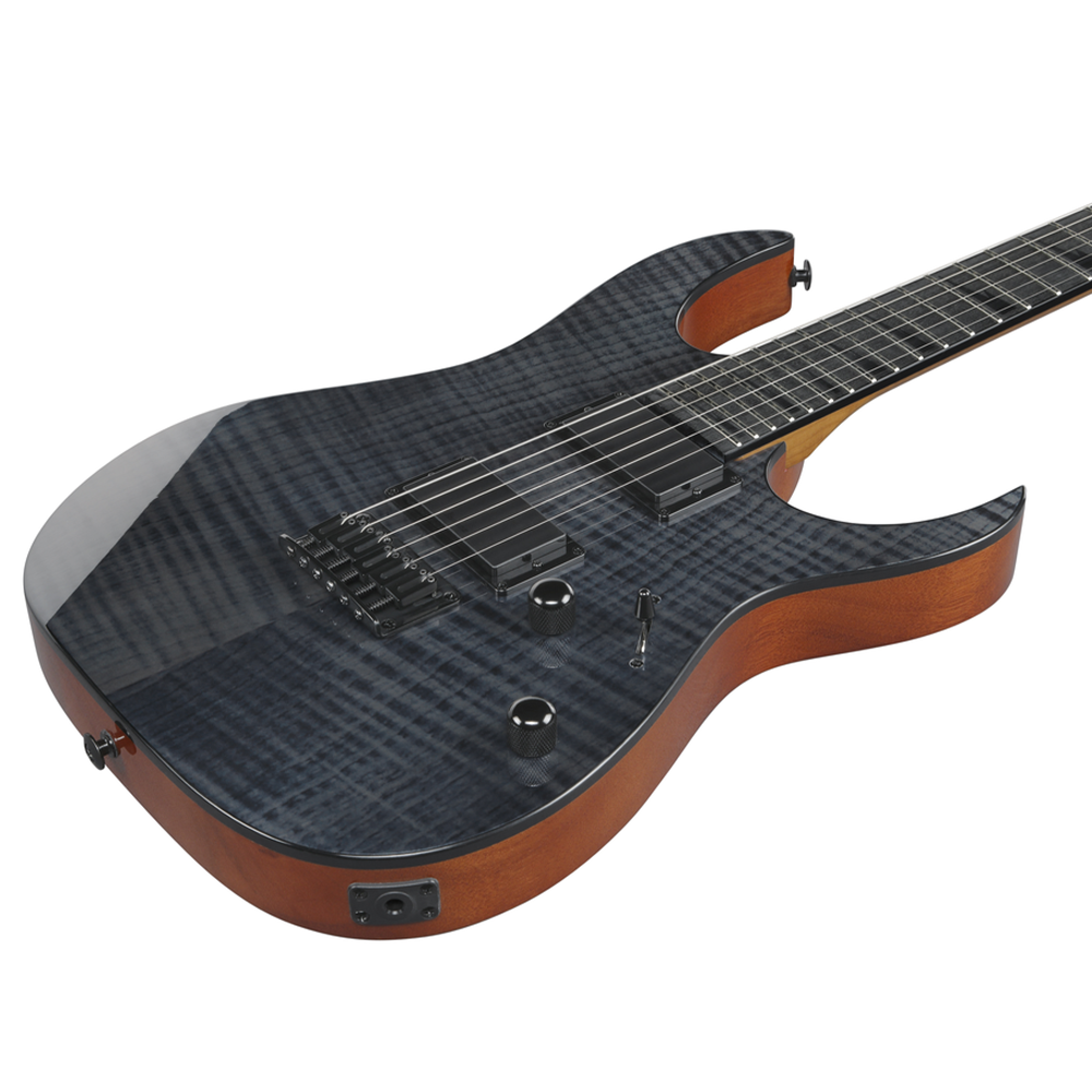 Ibanez Gio GRGR221FA Electric Guitar (Transparent Indigo Black)