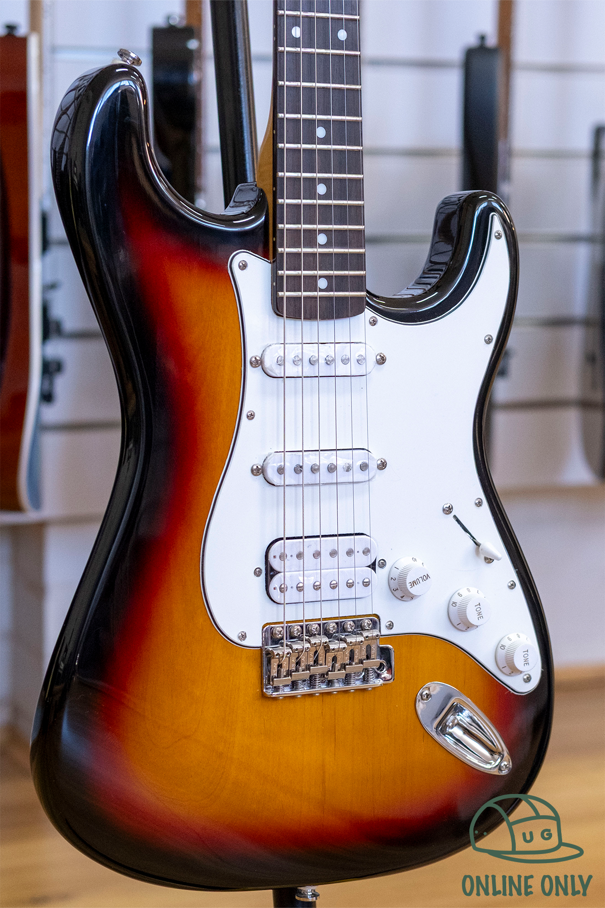 Tokai Goldstar Sound 'Stratocaster' Style Electric Guitar (3-Tone Sunb