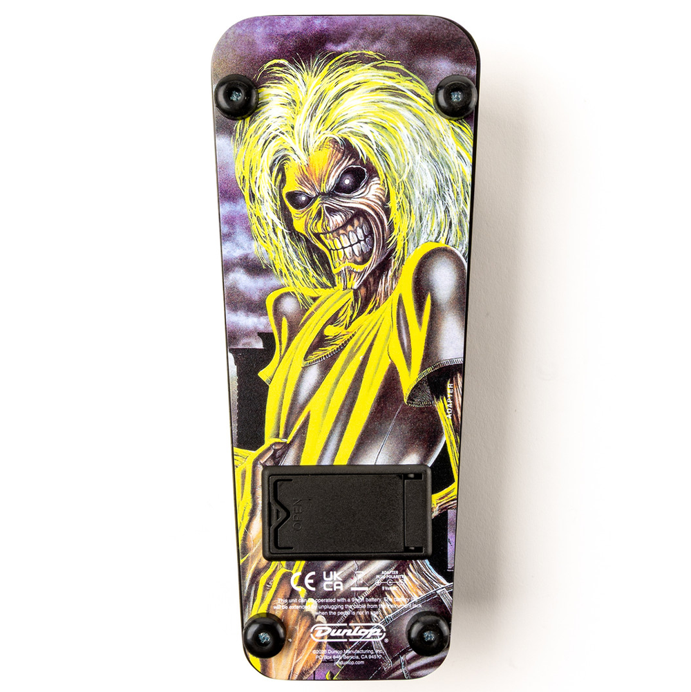 Jim Dunlop x Iron Maiden Killers Cry Baby Wah Pedal