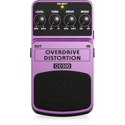 Behringer OD300 Overdrive Distortion Pedal