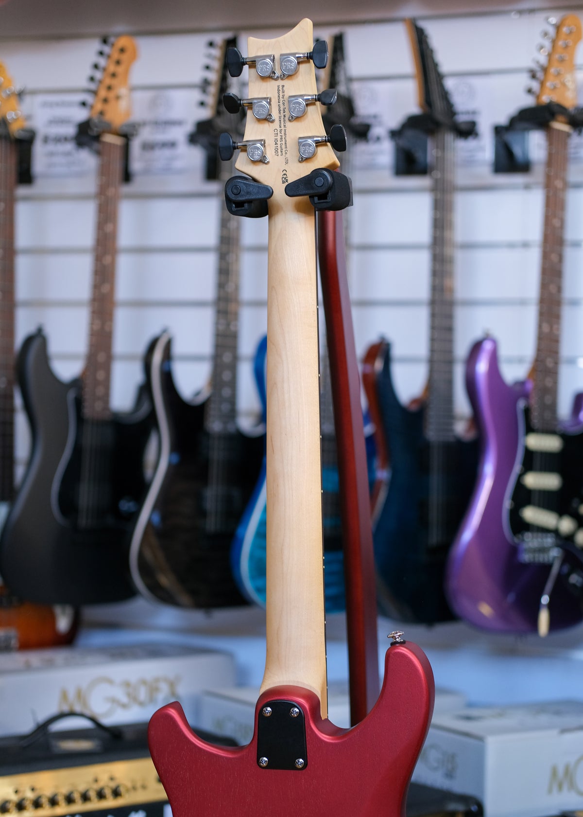 PRS SE CE 24 Standard Electric Guitar with Gig Bag (Metallic Red)