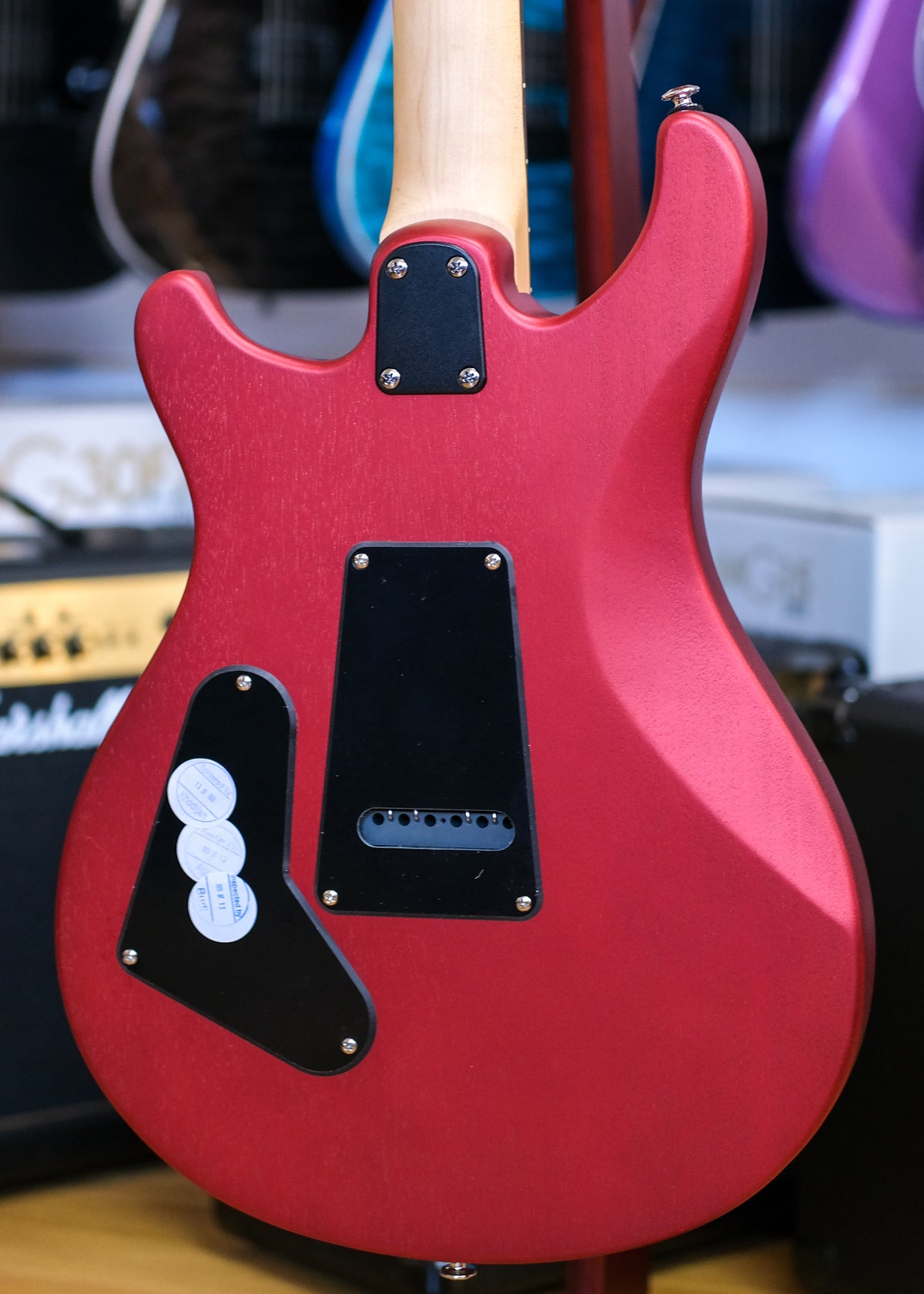 PRS SE CE 24 Standard Electric Guitar with Gig Bag (Metallic Red)