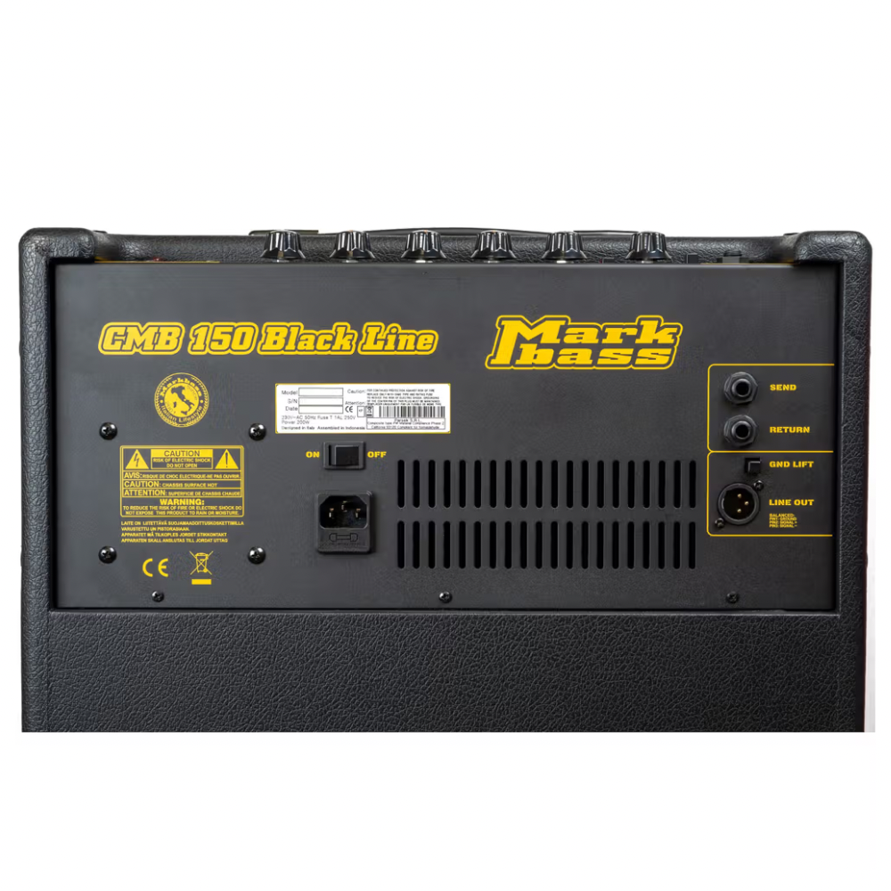 Mark Bass CMB151 Blackline 1x15” 150 Watt Bass Combo