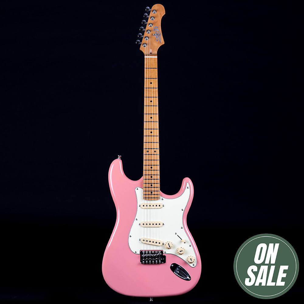 Jet JS-300 Electric Guitar (Burgundy Pink)