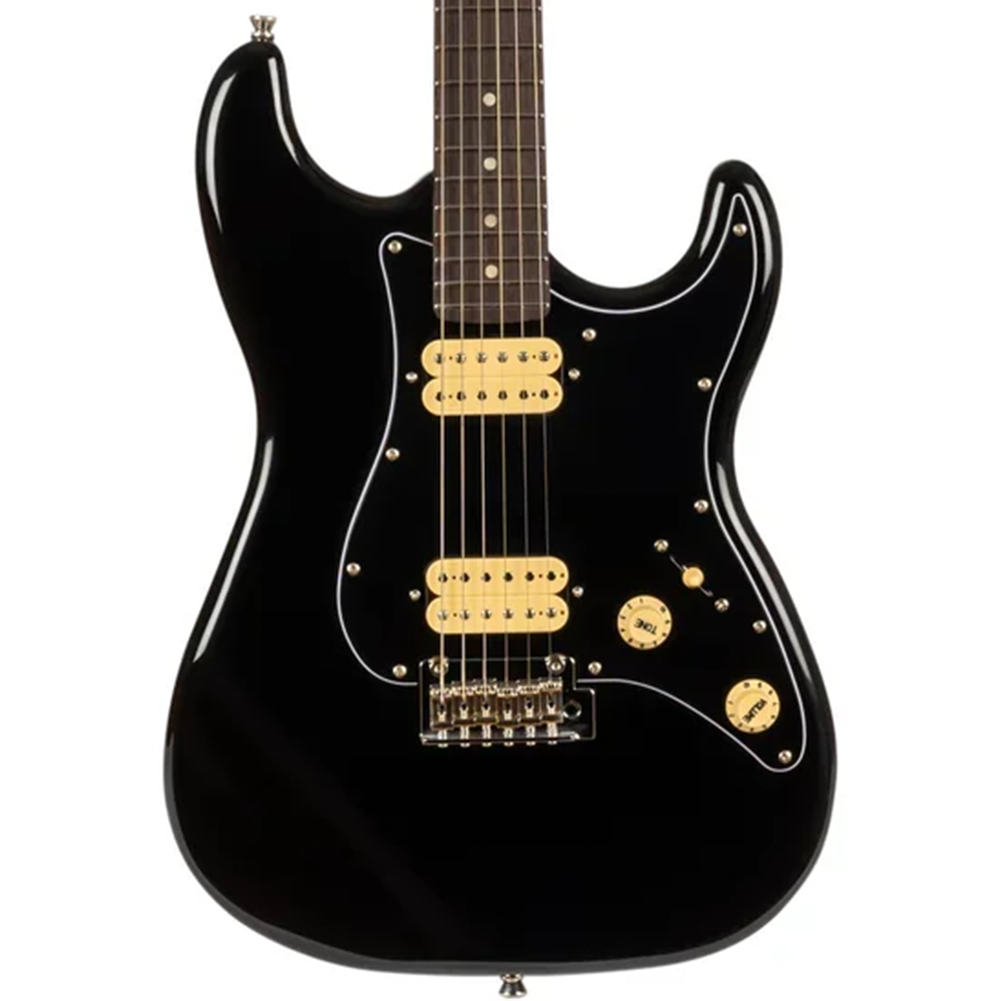 Jet Guitars JS-400 HH Electric Guitar (Black)