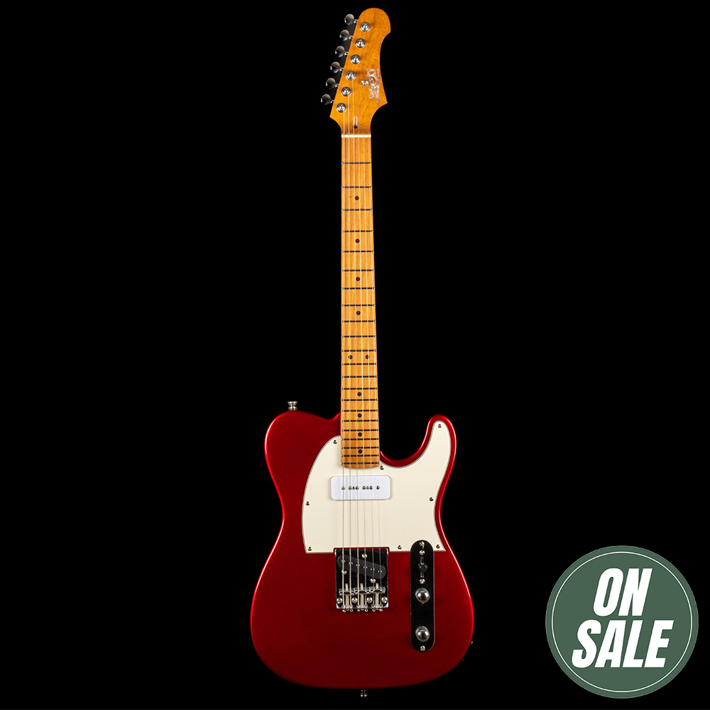 Jet JT-300 P90 Electric Guitar (Candy Apple Red)