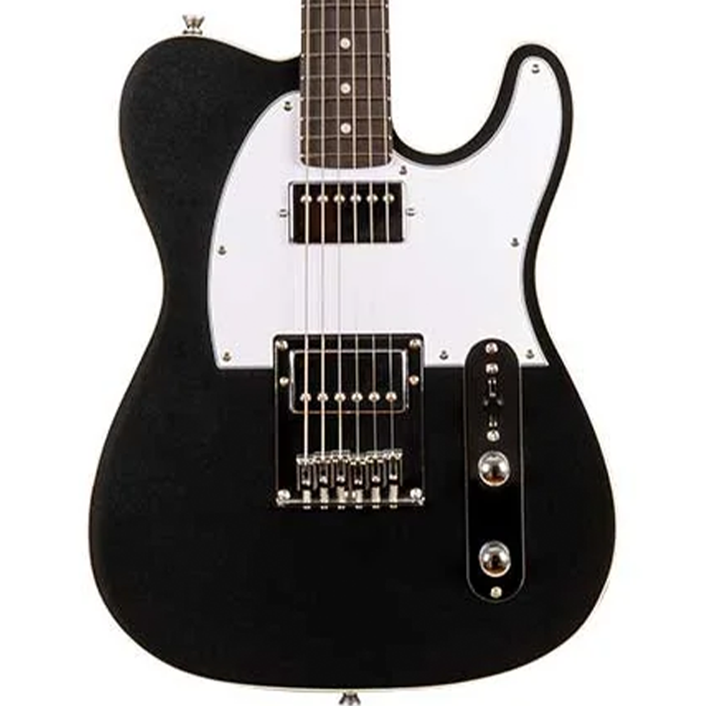 Jet Guitars JT-350 HH Electric Guitar (Metallic Black)