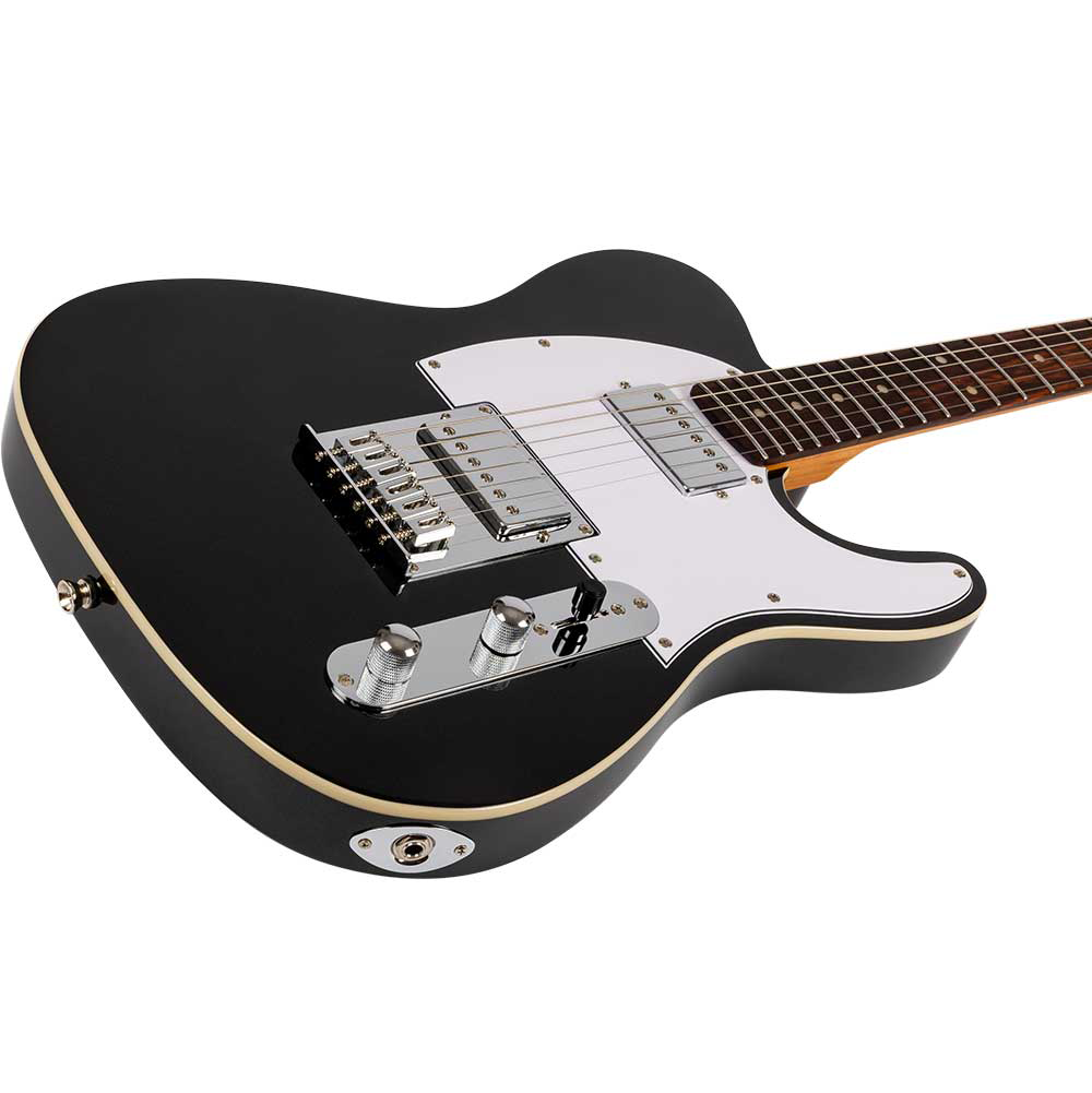 Jet Guitars JT-350 HH Electric Guitar (Metallic Black)