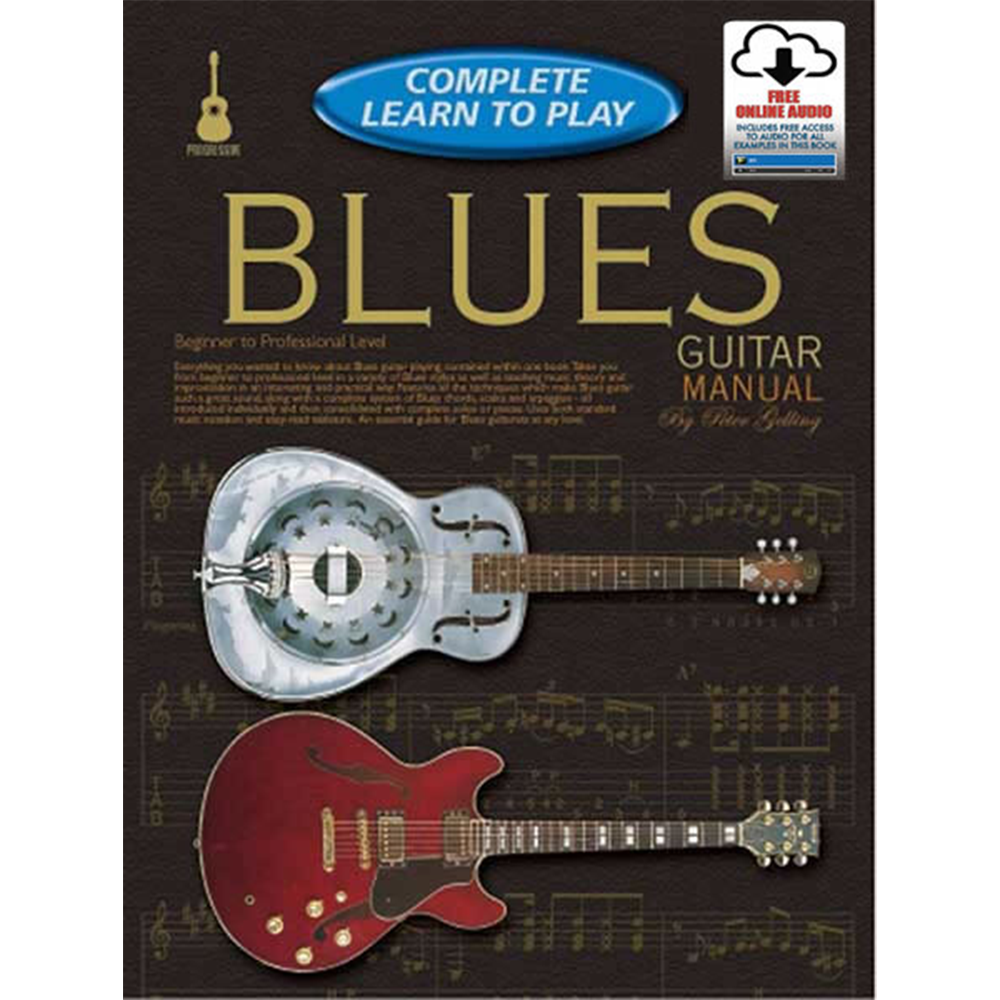 Progressive Complete Learn To Play Blues Guitar Book