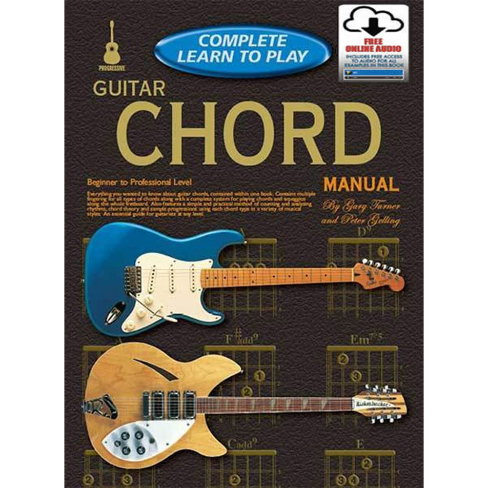 Progressive Complete Learn To Play Guitar Chord Manual Book