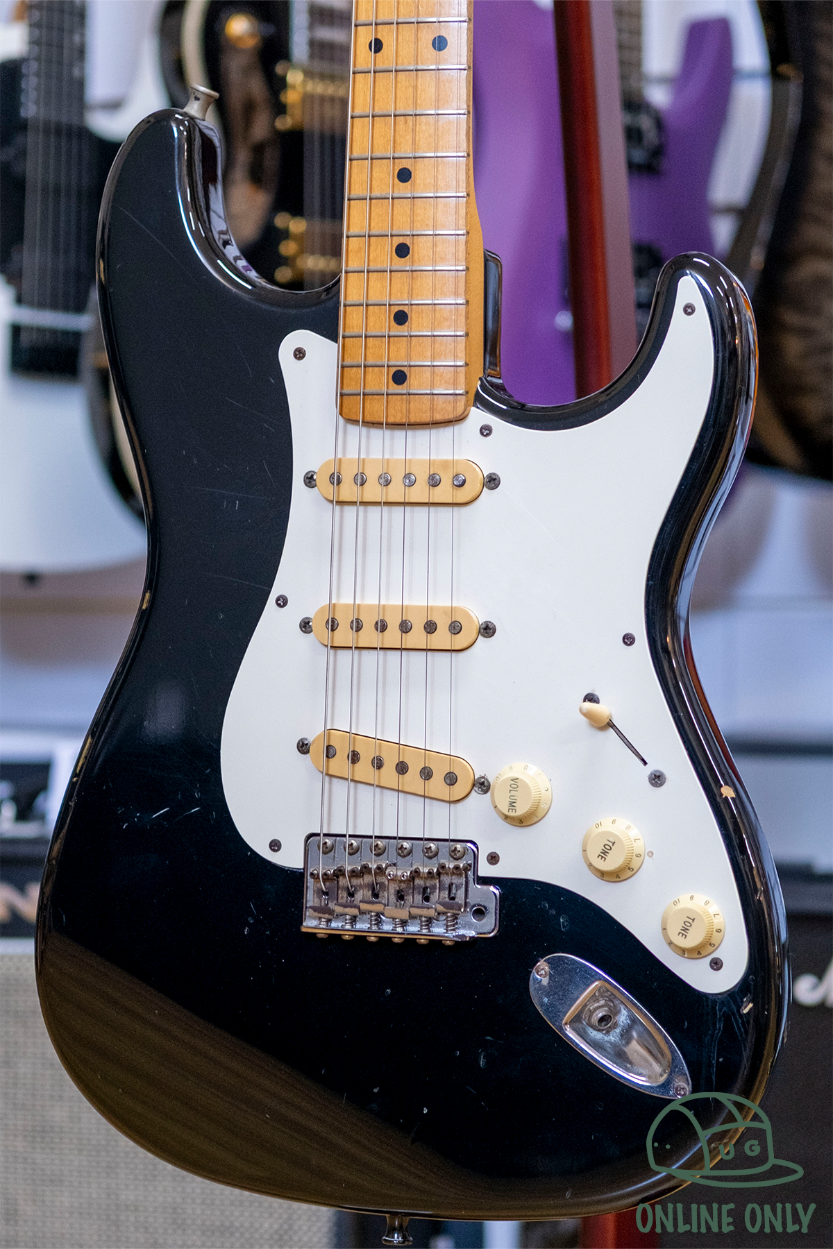 Fernandes LE-1Z Electric Guitar (Black) (Pre-Owned, MIJ)