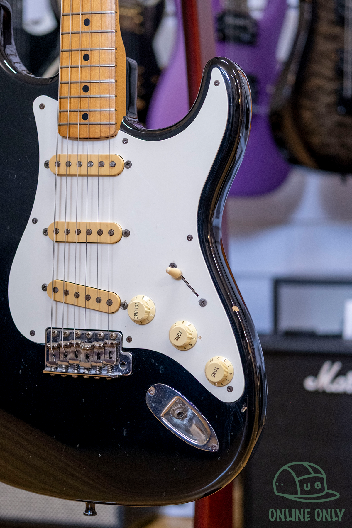 Fernandes LE-1Z Electric Guitar (Black) (Pre-Owned, MIJ)