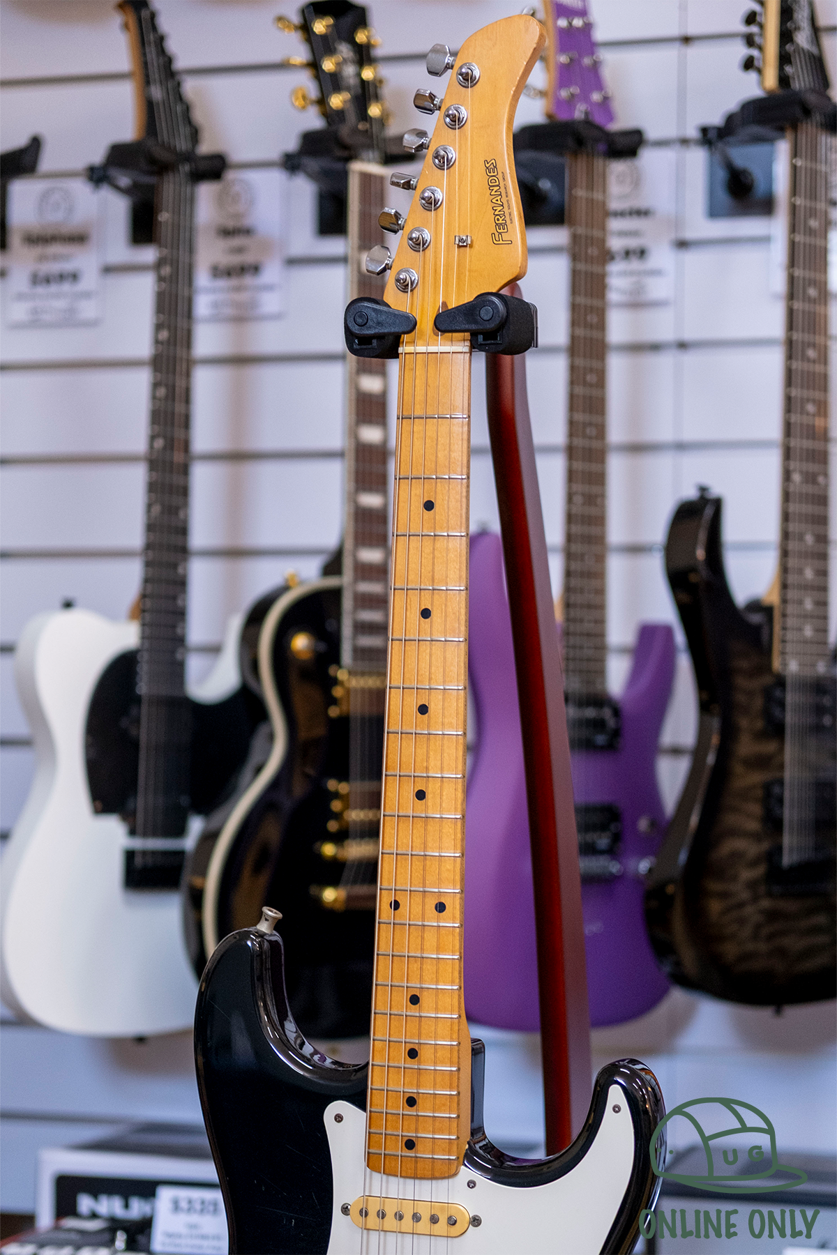 Fernandes LE-1Z Electric Guitar (Black) (Pre-Owned, MIJ)